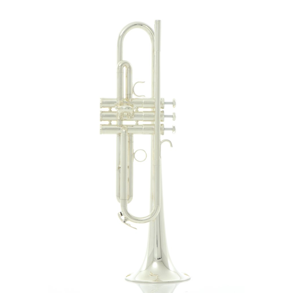 Schilke B7 Yellow Brass Bell Bb Trumpet - Silver Plated