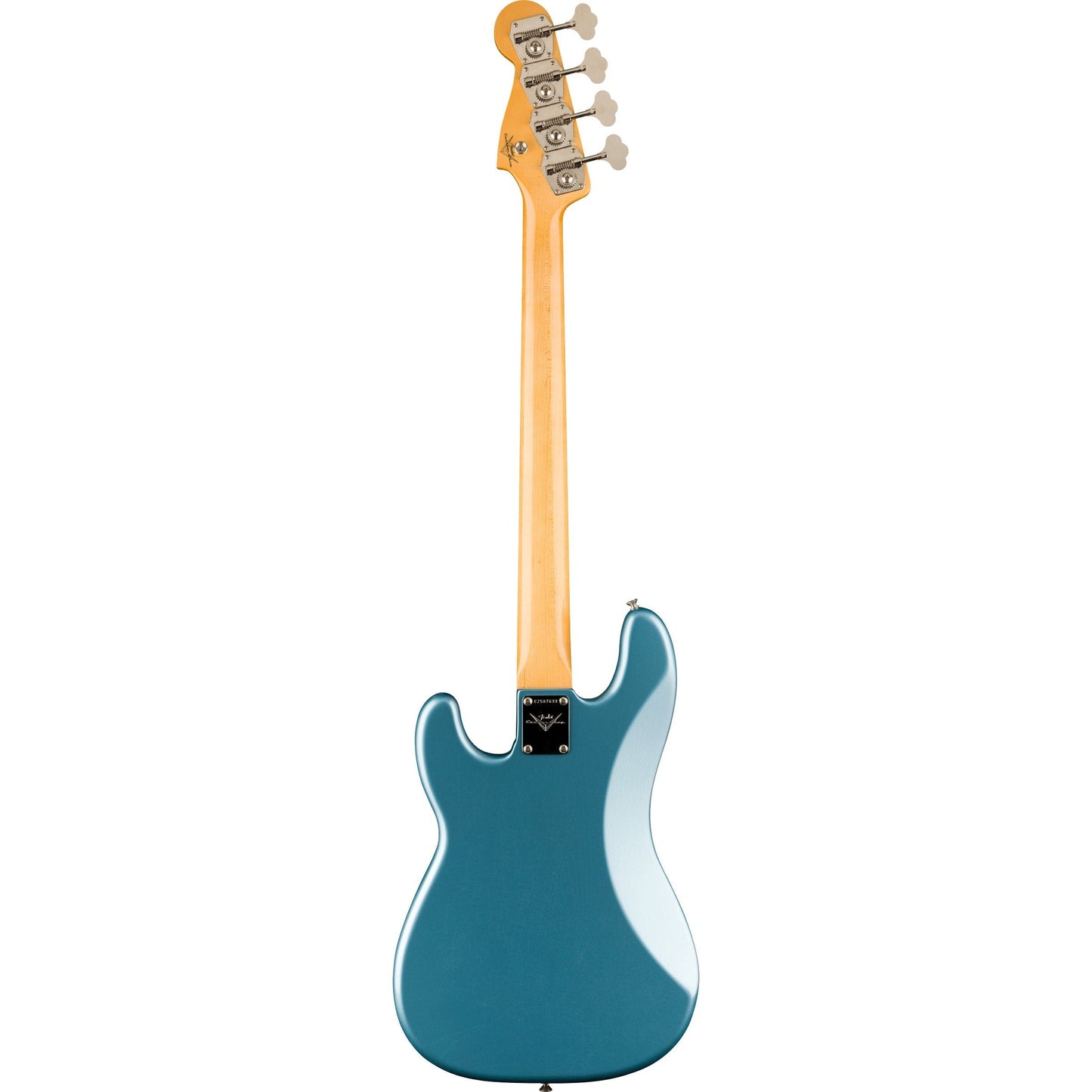 Fender Custom Shop Deluxe Closet Classic 1965 Precision Electric Bass Guitar - Blue Agave
