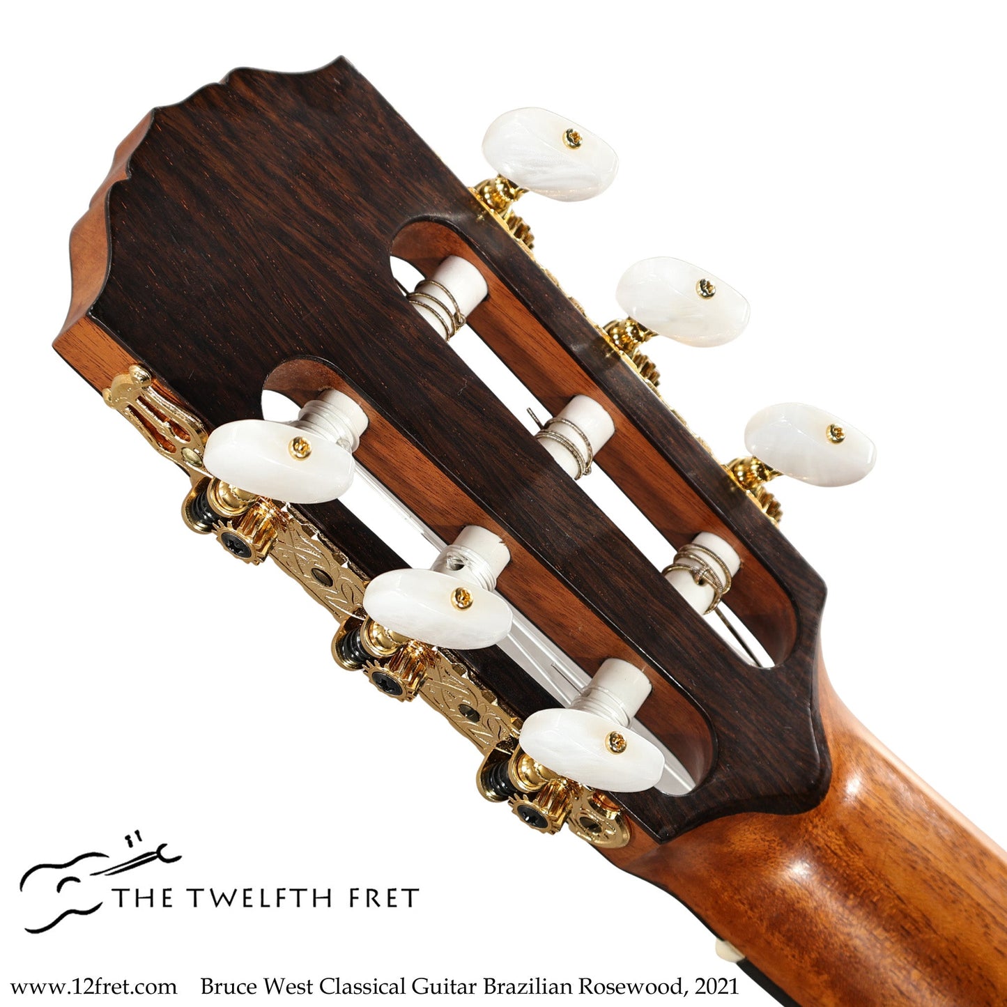 Bruce West Classical Guitar Brazilian Rosewood, 2021