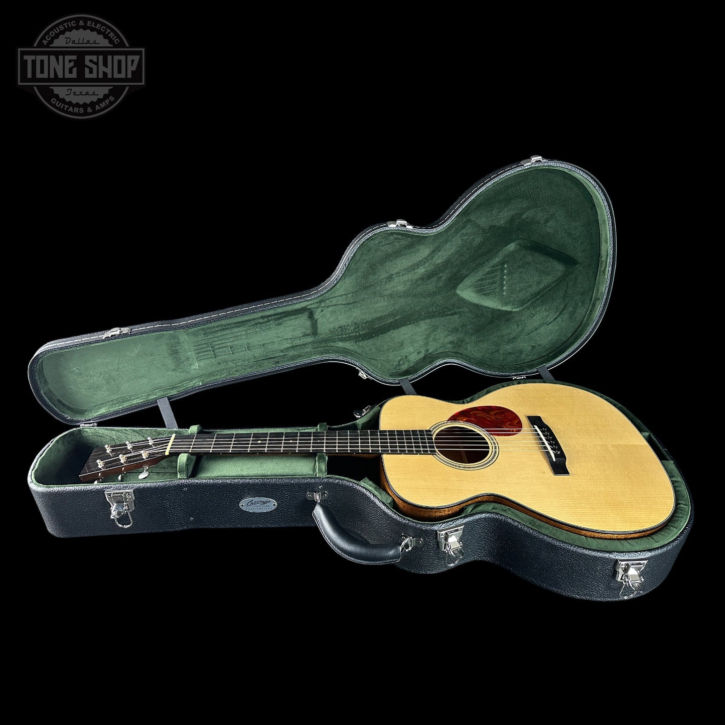 Collings OM1 A HC Hill Country Gloss Natural Small Neck Carve w/Case 35784