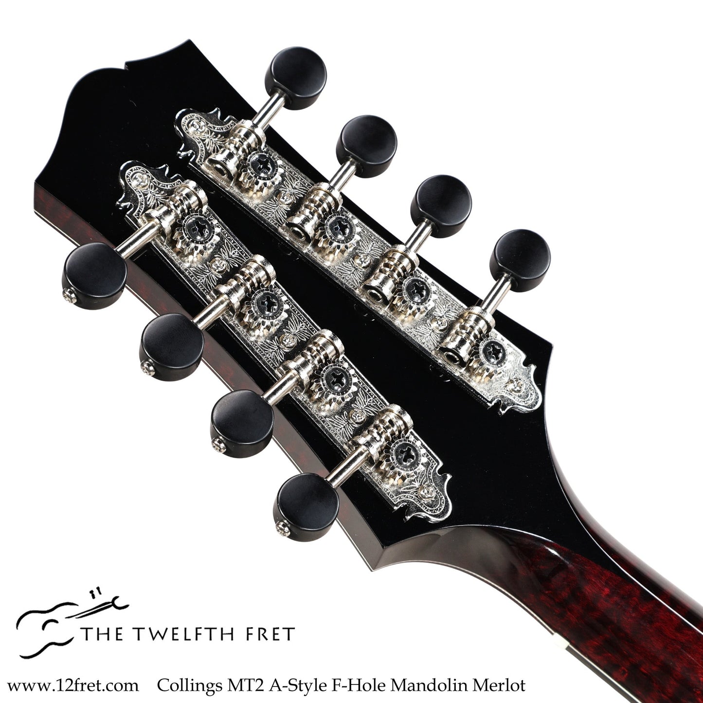 Collings MT2 A-Style F-Hole Mandolin Merlot