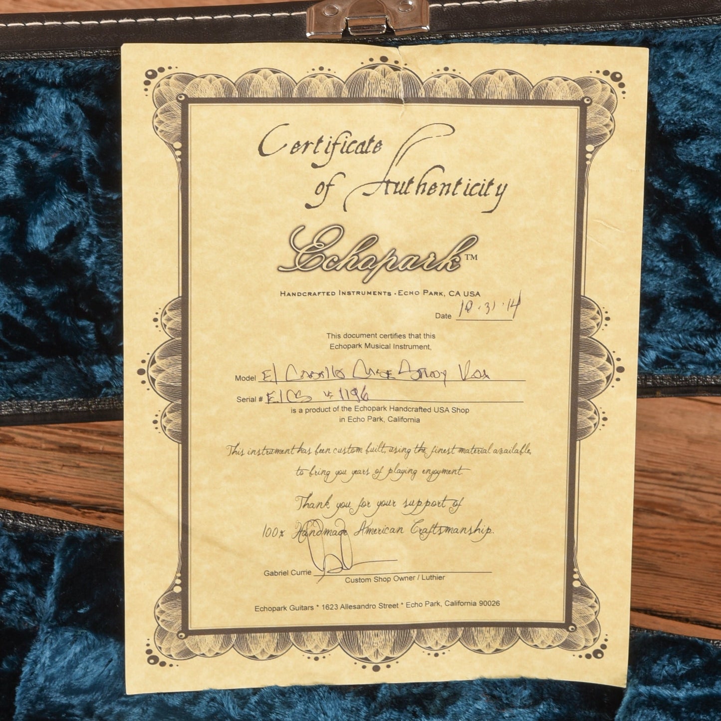 Echopark El Cabillo Case Study Koa Sunburst 2014