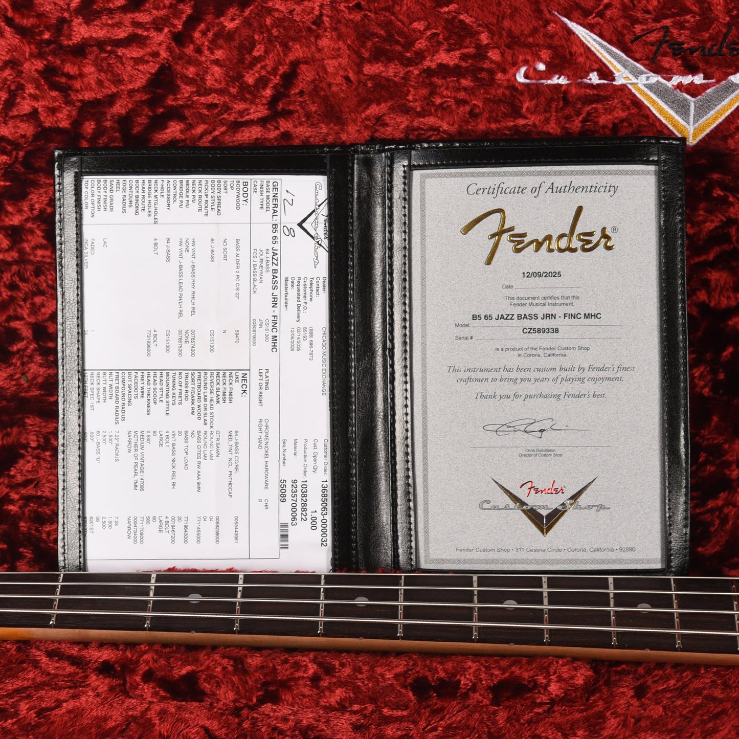 Fender Custom Shop 1965 Jazz Bass Journeyman Relic Faded Inca Silver