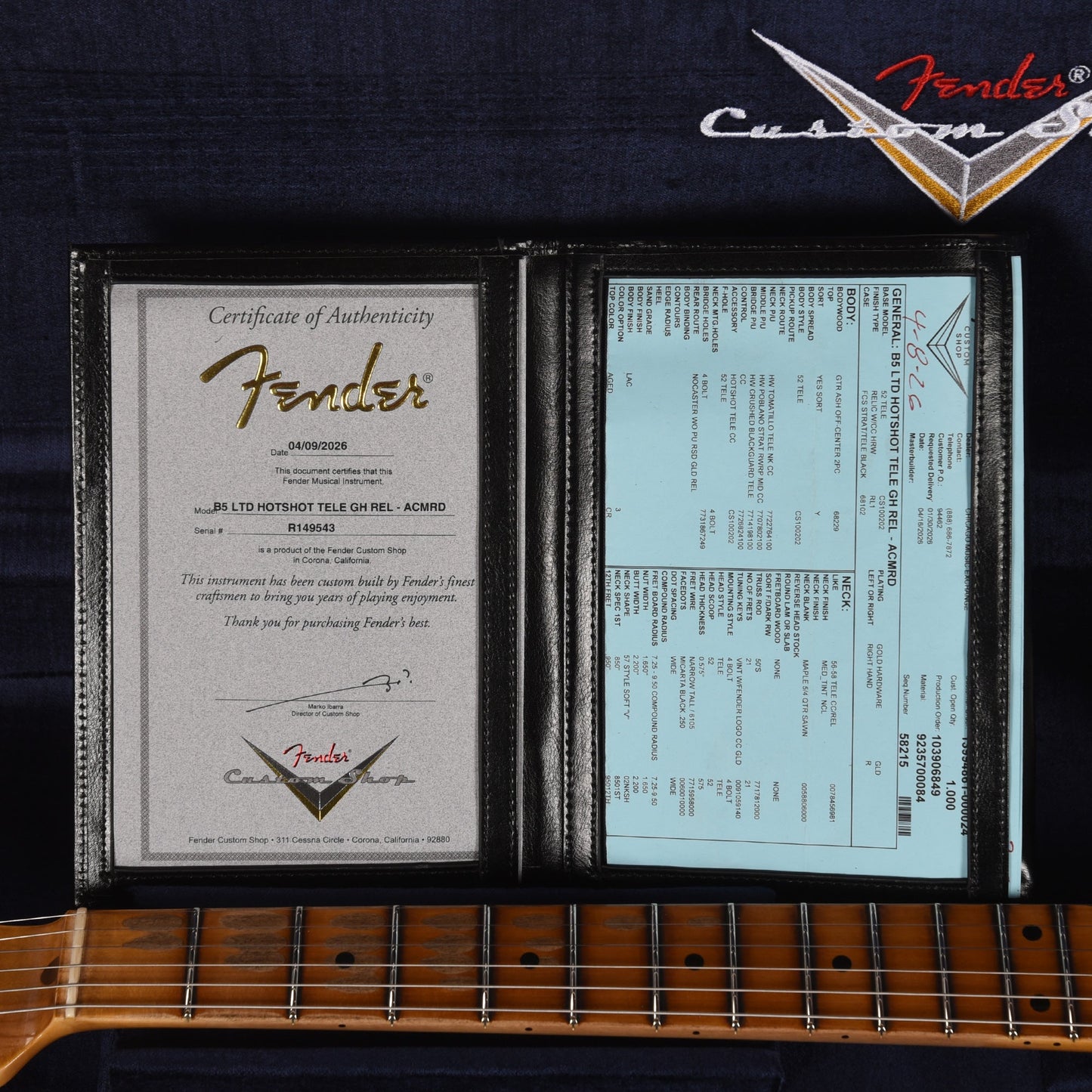 Fender Custom Shop LTD Hotshot Telecaster Relic Aged Cimmaron Red