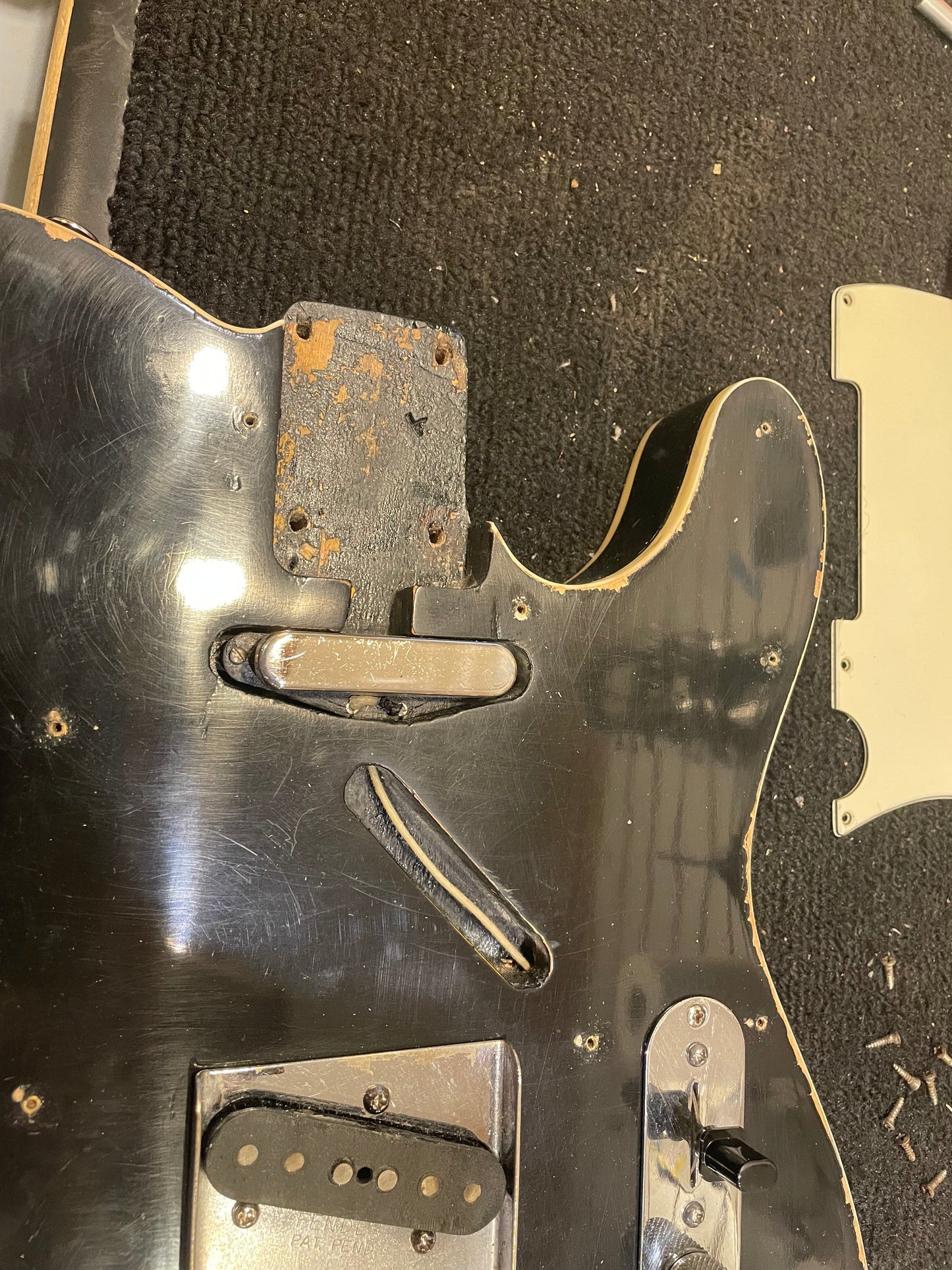 Fender Esquire Custom Black Refin 1963