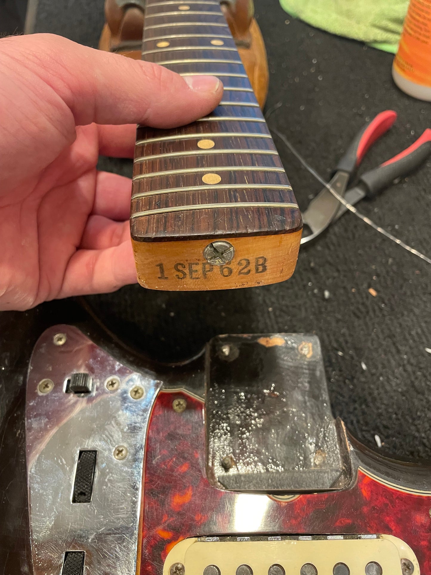 Fender Jaguar Sunburst 1962