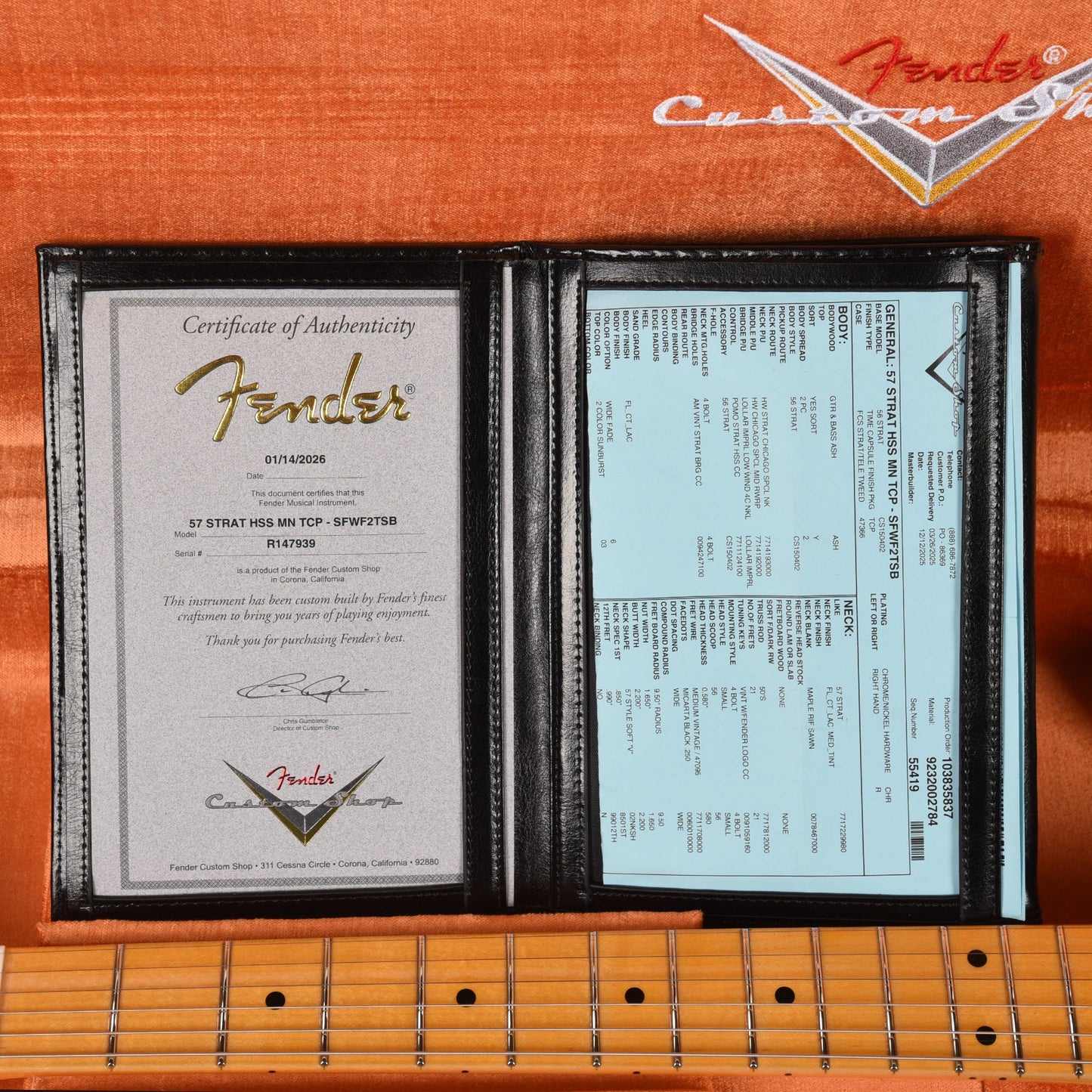 Fender Custom Shop 1957 Stratocaster HSS "Chicago Special" Time Capsule Super Faded Wide Fade 2-Color Sunburst
