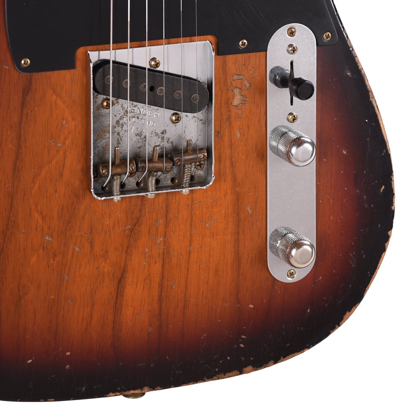 Fender Custom Shop '57 Telecaster 3-Color Sunburst Relic Master Built by Greg Fessler w/Josefina Hand-Wound PIckups