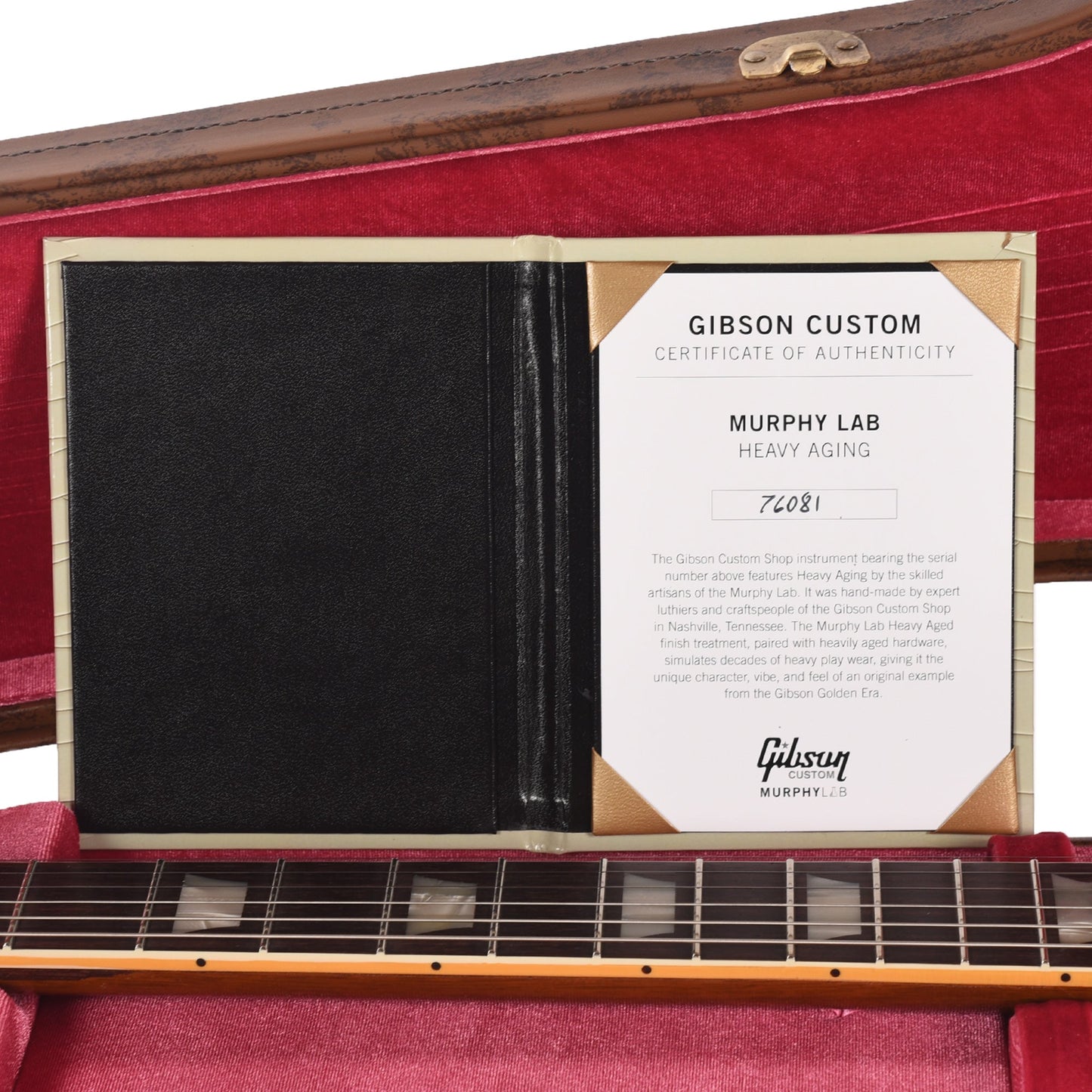 Gibson Custom Shop 1957 Les Paul Standard Natural Murphy Lab Heavy Aged