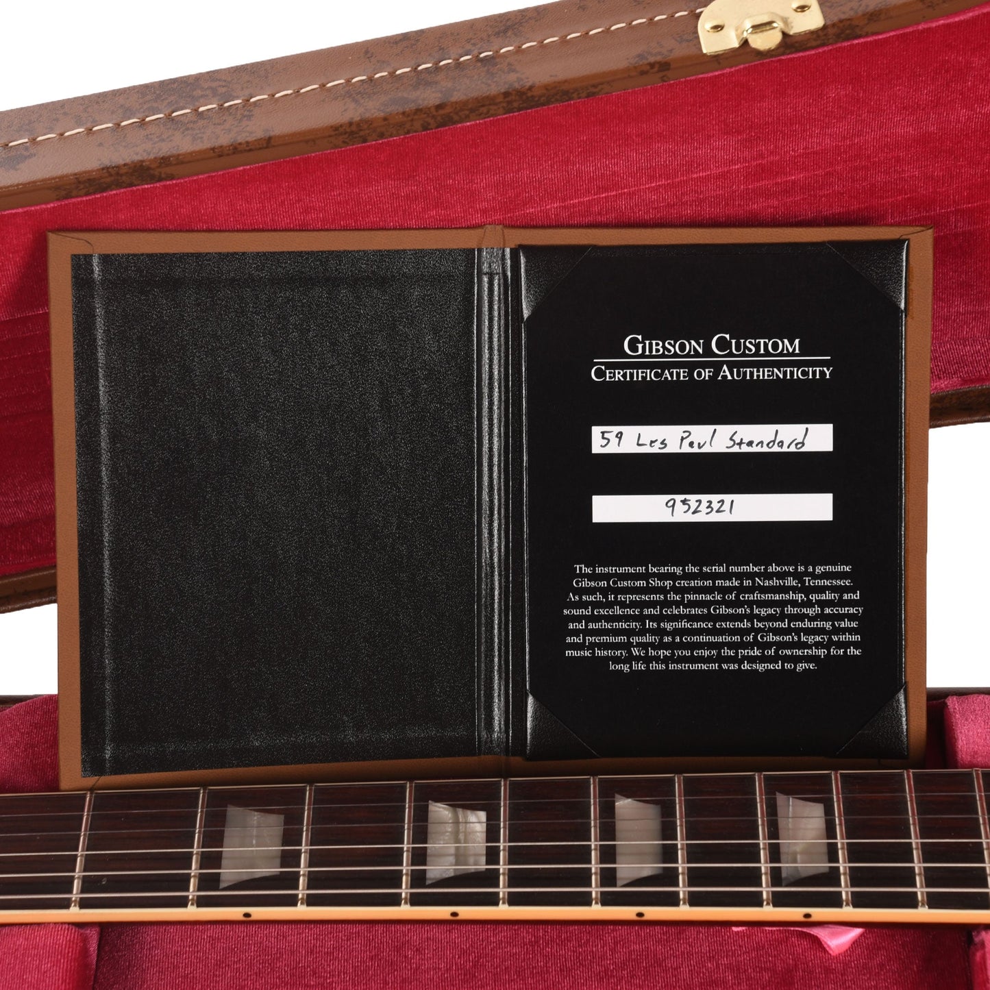 Gibson Custom Shop 1959 Les Paul Standard "CME Spec" Golden Poppy Burst VOS w/59 Carmelita Neck
