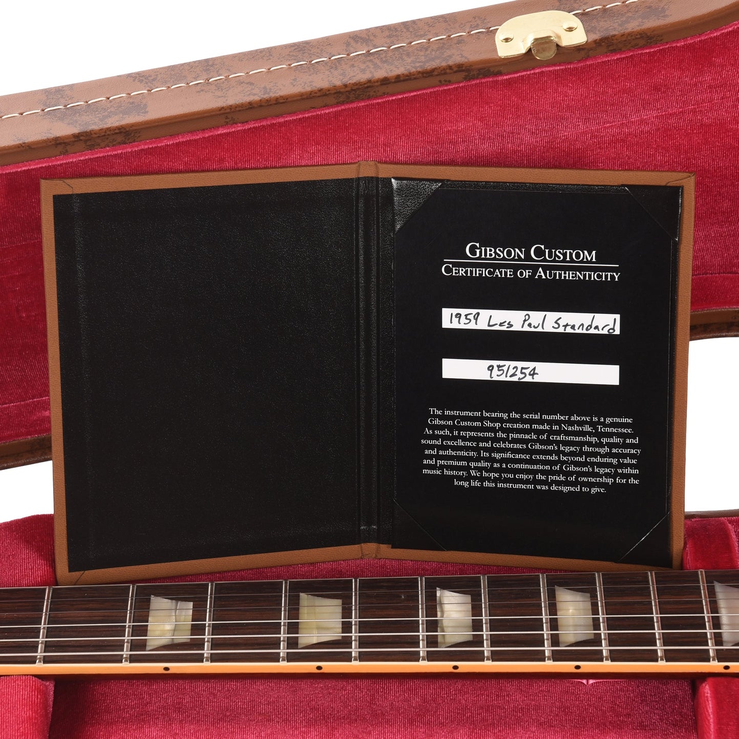 Gibson Custom Shop 1959 Les Paul Standard Reissue Dirty Lemon VOS