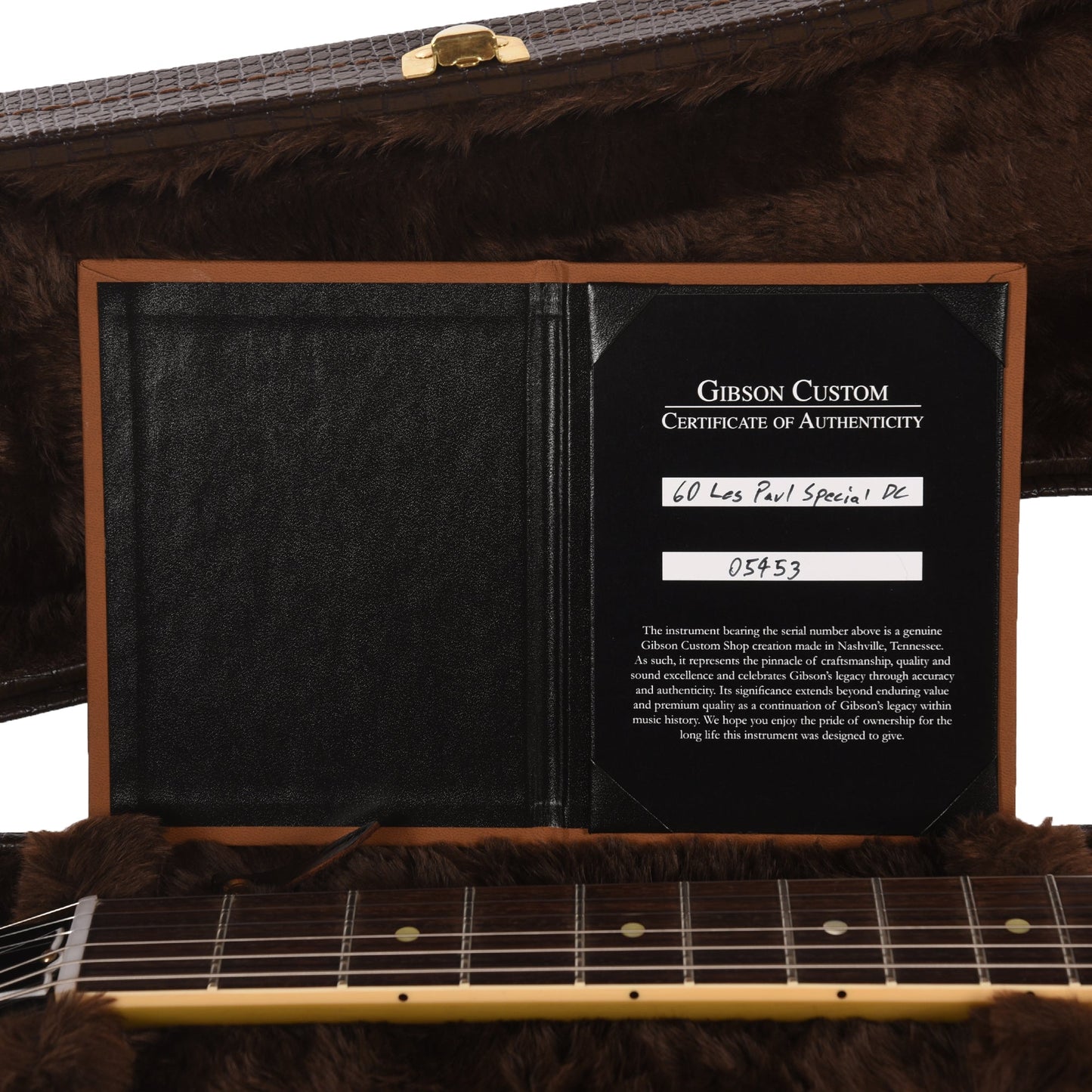 Gibson Custom Shop 1960 Les Paul Special Double Cut Reissue TV Yellow VOS