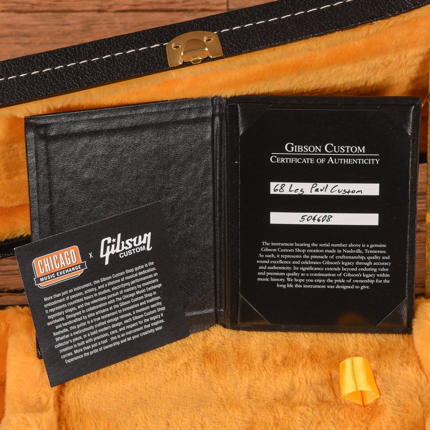 Gibson Custom Shop 1968 Les Paul Custom "CME Spec" Brunswick Blue 2025 LEFTY
