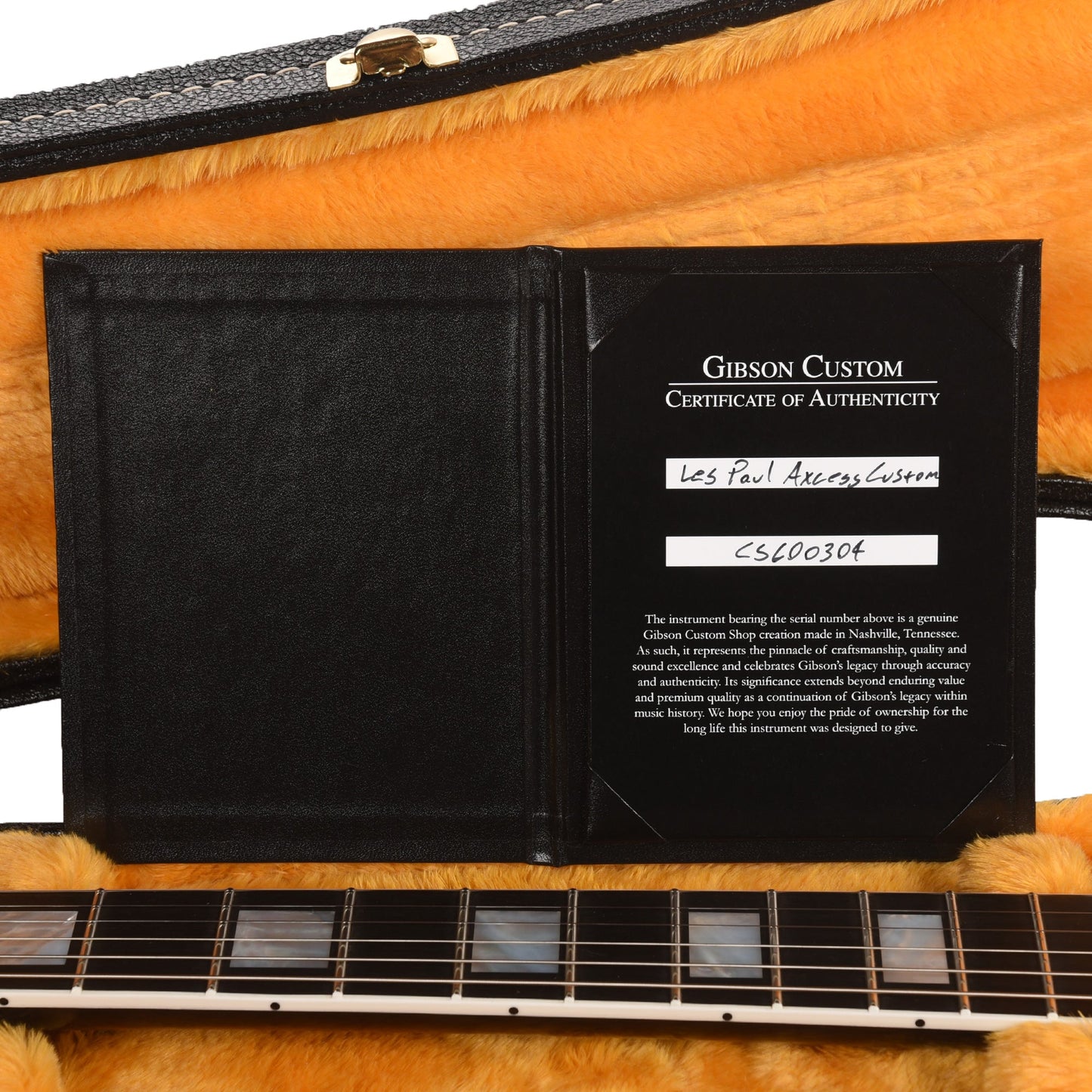 Gibson Custom Shop Les Paul Axcess Custom Ebony Gloss w/Floyd Rose