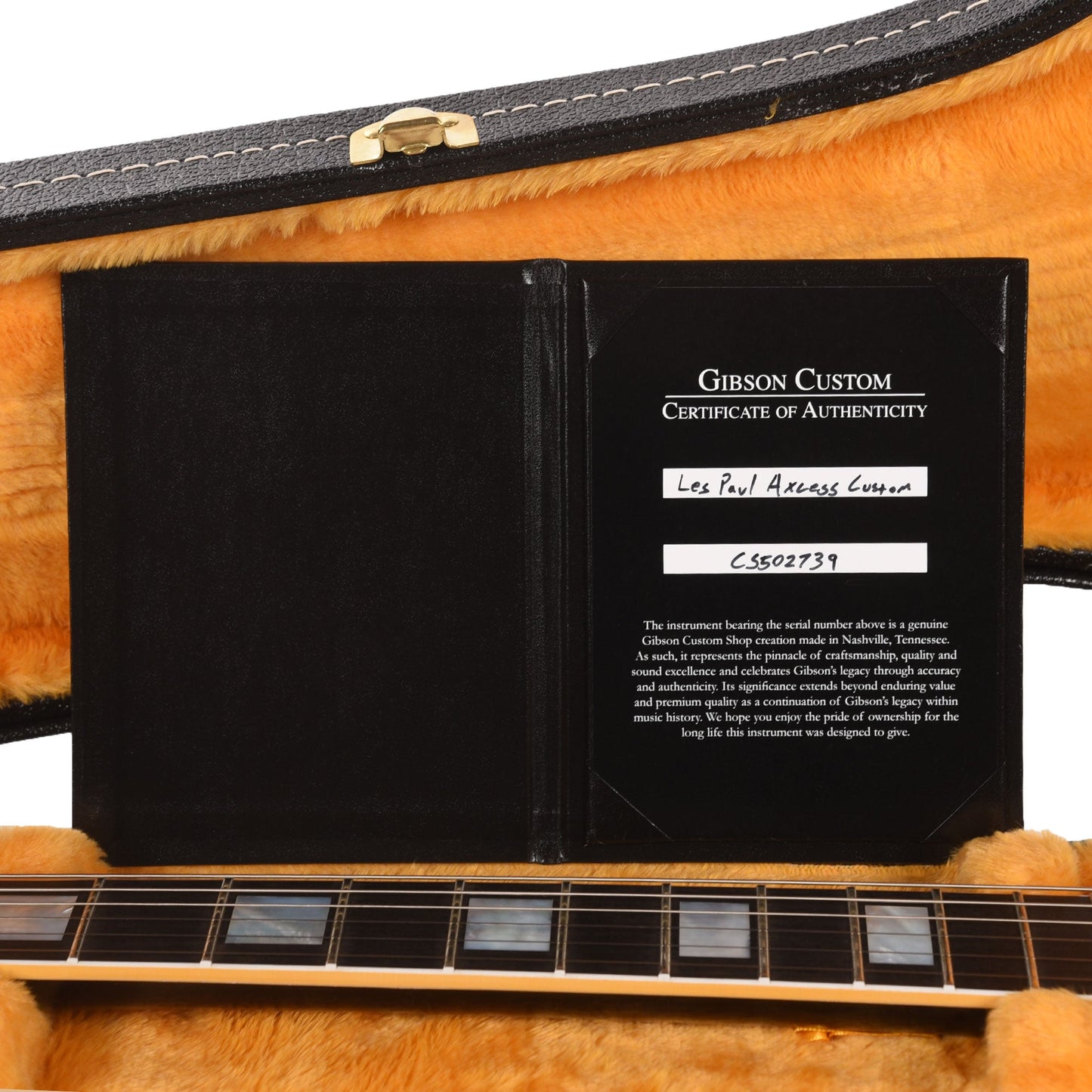 Gibson Custom Shop Les Paul Axcess Custom LEFTY Heavy Antique Silverburst Gloss w/Stop Bar