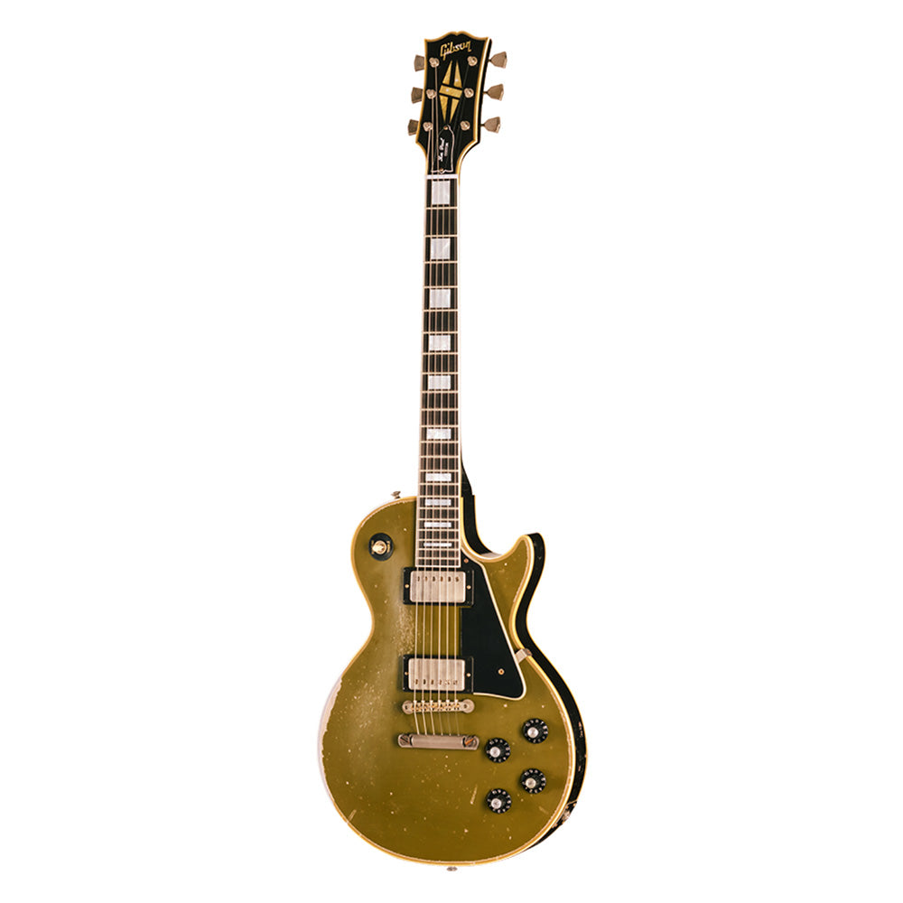 Gibson Custom Shop Limited Edition 1968 Les Paul Custom Reissue Heavy Aged Olive Drab w/Ebony Back