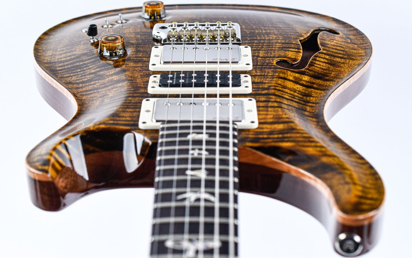 PRS Special 22 Semi Hollow Yellow Tiger