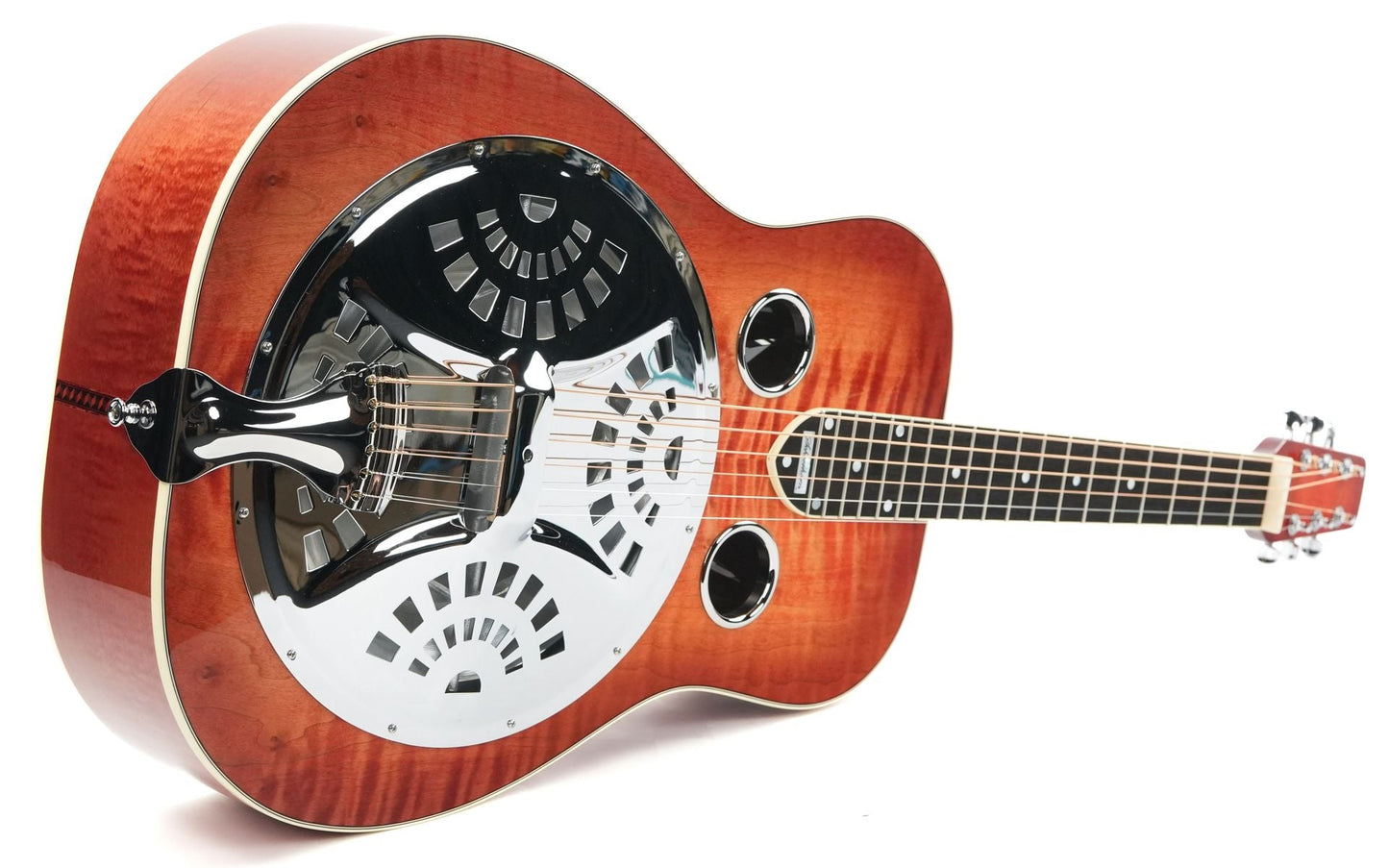 Scheerhorn L Body Figured Maple Square Neck