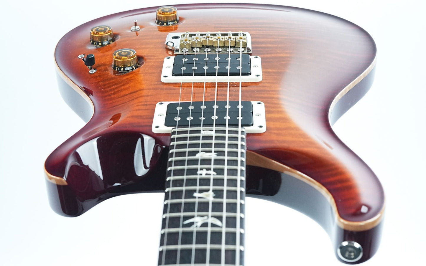 PRS Custom 24 Piezo Dark Cherry Sunburst 2023
