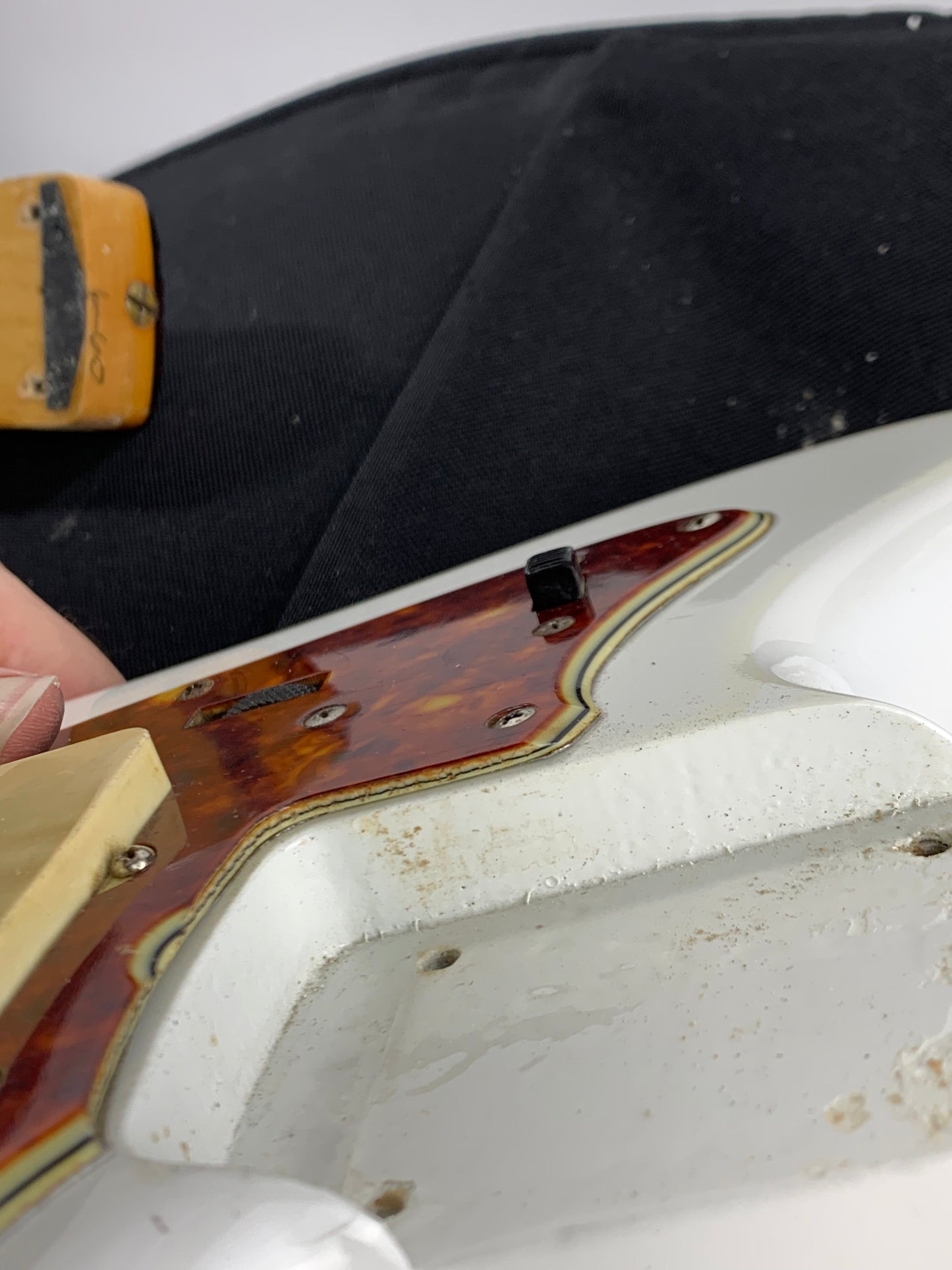 1960 Fender Jazzmaster Pre-CBS Slab-Board Vintage Offset Guitar -- Pic of Original Owner! jaguar stratocaster