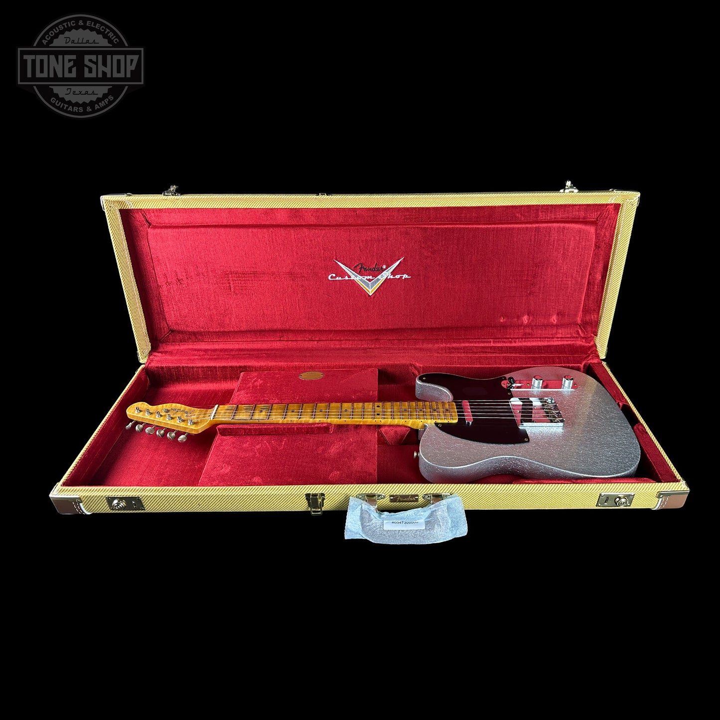 Fender Custom Shop 1951 Nocaster Journeyman Relic Silver Sparkle w/case