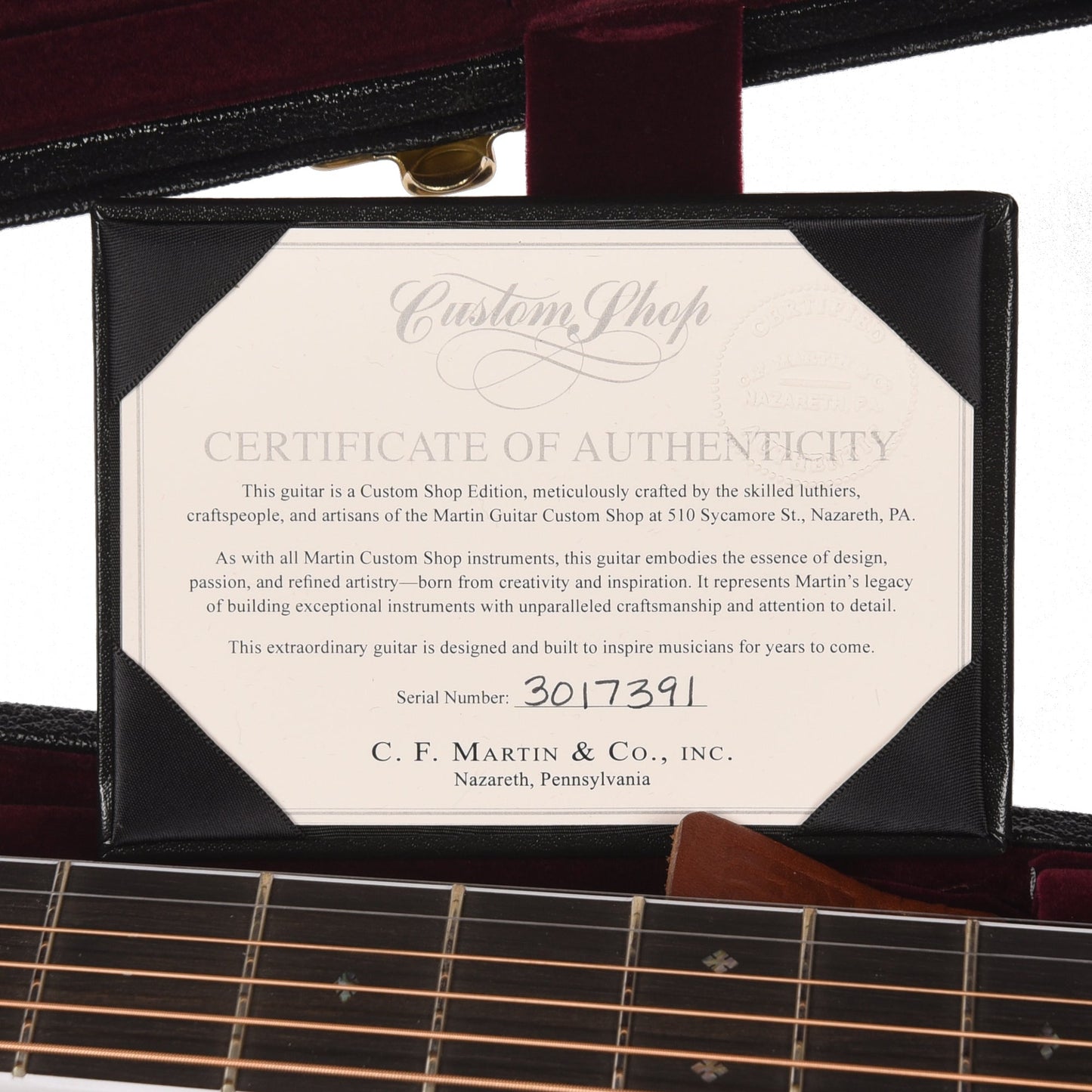 Martin Custom Shop OM-28 Style Auditorium Engelmann Spruce/Bastogne Walnut Natural Aging Toner