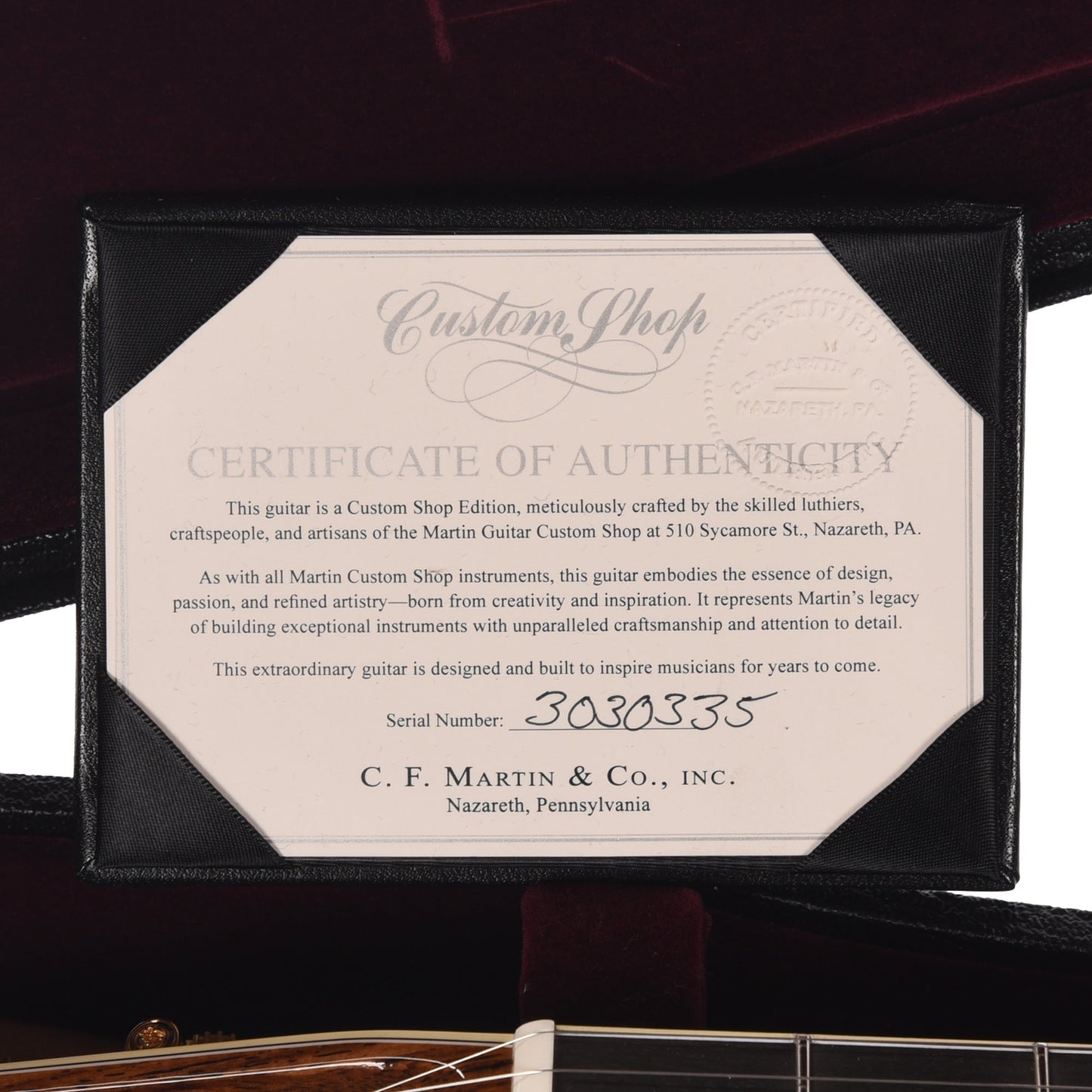Martin Custom Shop OM-42 Style Auditorium Engelmann Spruce/Guatemalan Rosewood 1935 Sunburst