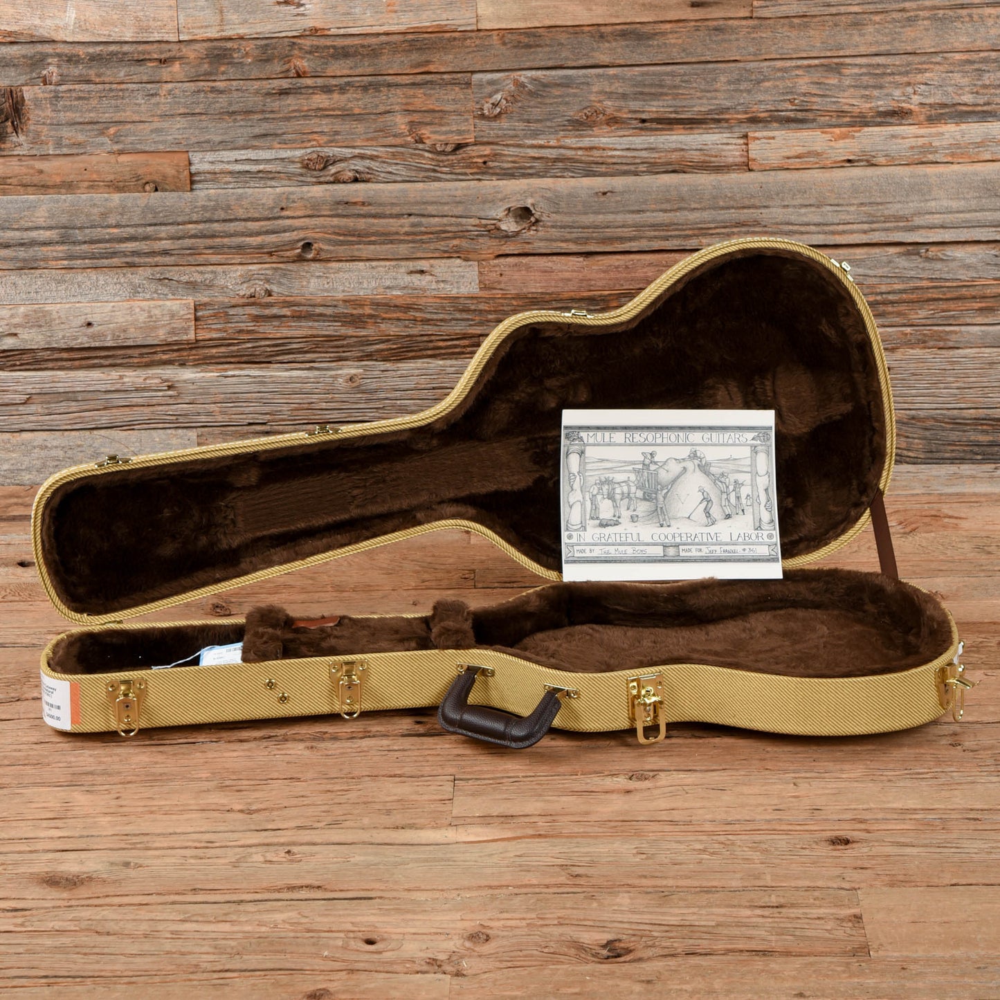 Mule Custom Mavis Cutaway Flame Maple Top Natural