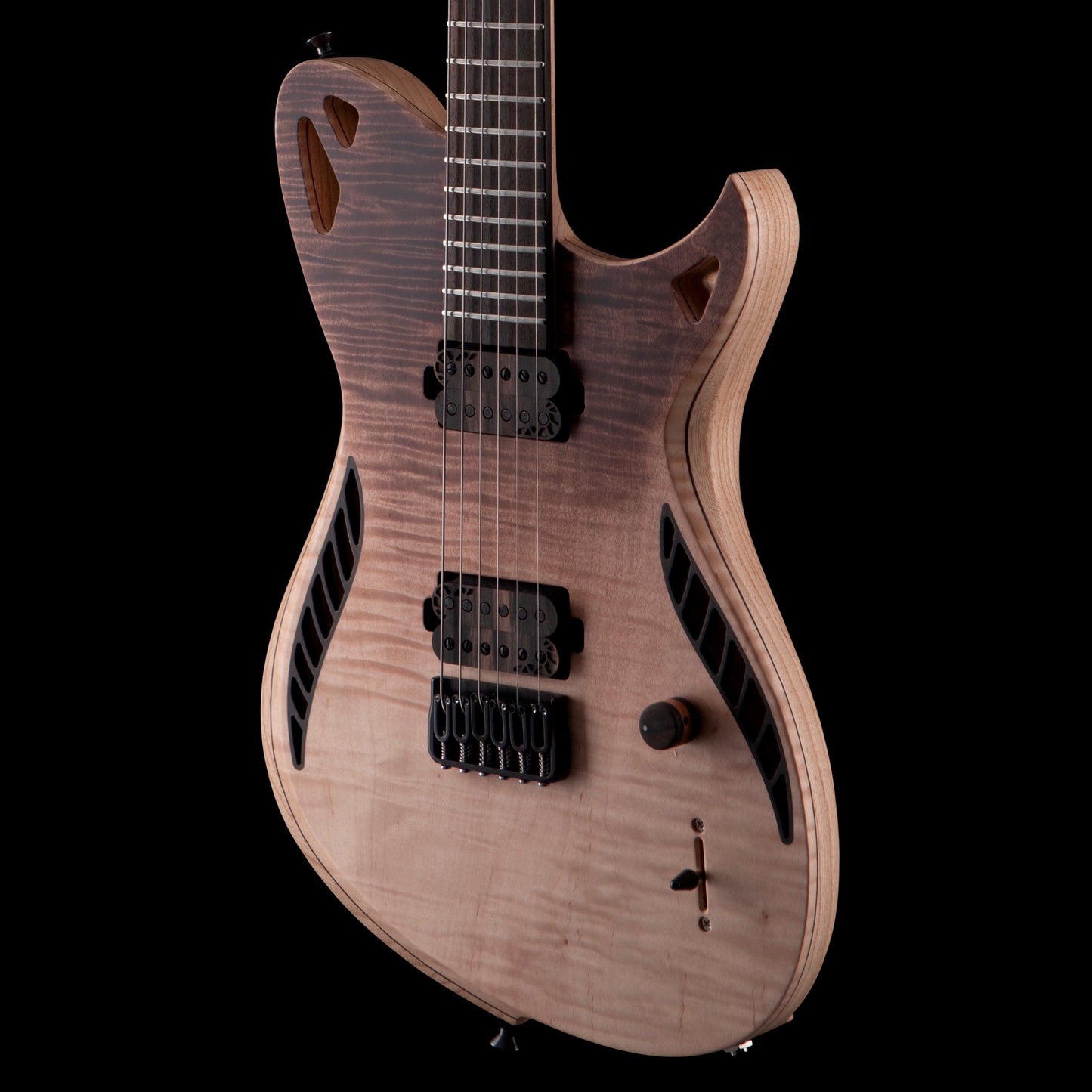 OD Athena Satin Matte Antique Brown Wash w/Bare Knuckle Polypaf Humbuckers