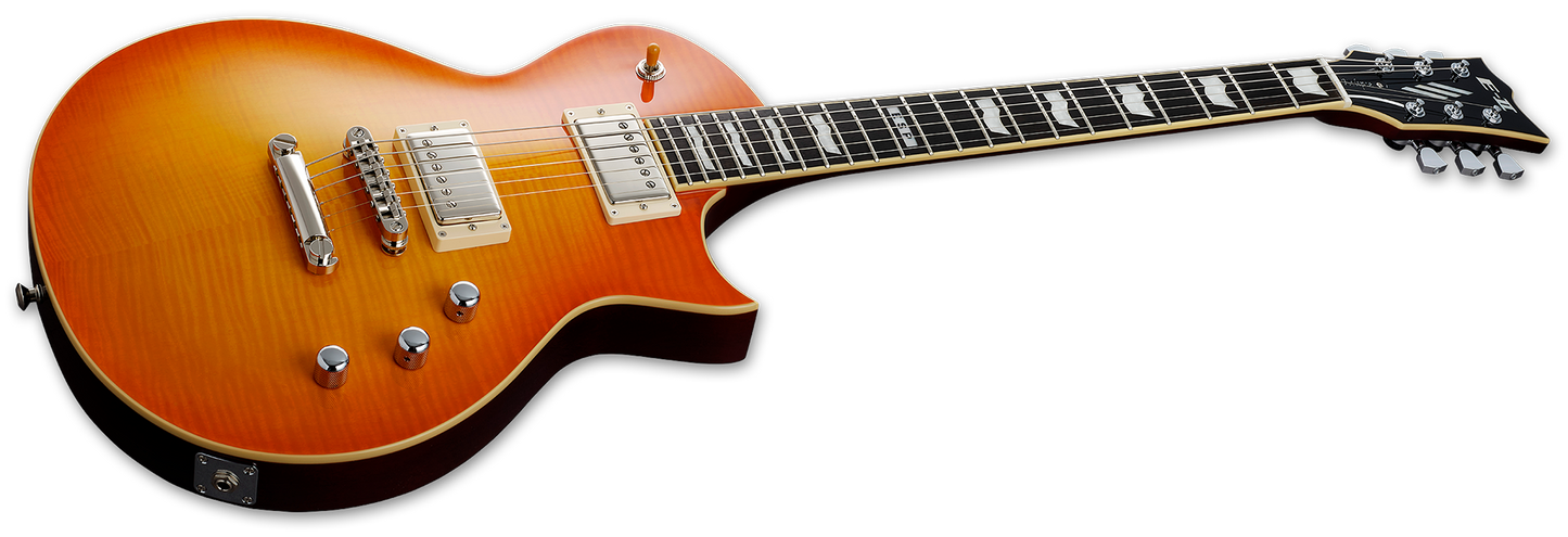 ESP E-II Eclipse FT FM Vint Honey Burst