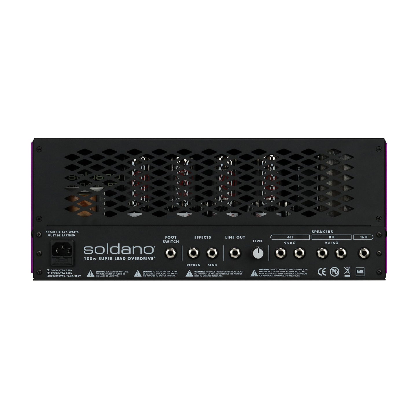 Soldano SLO-100R 100w Super Lead Overdrive Rackmount Amplifier Limited Edition