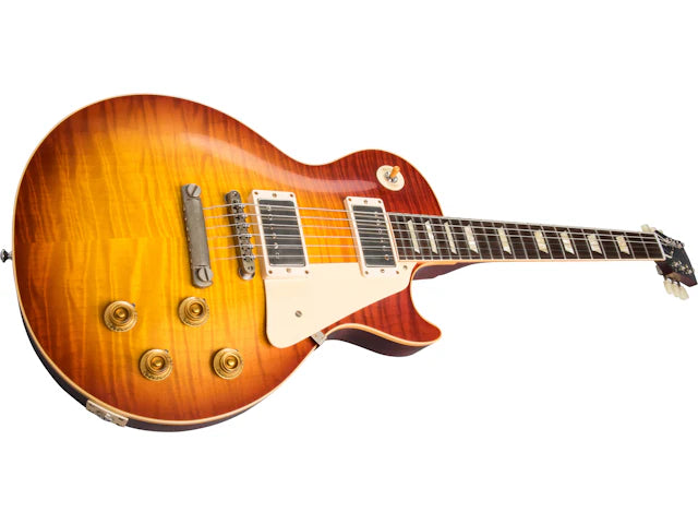 Gibson Custom 60th Anniversary 1959 Les Paul Standard, Sunrise Teaburst (Brown/Pink Lifton Reissue 5-Latch Case Included)
