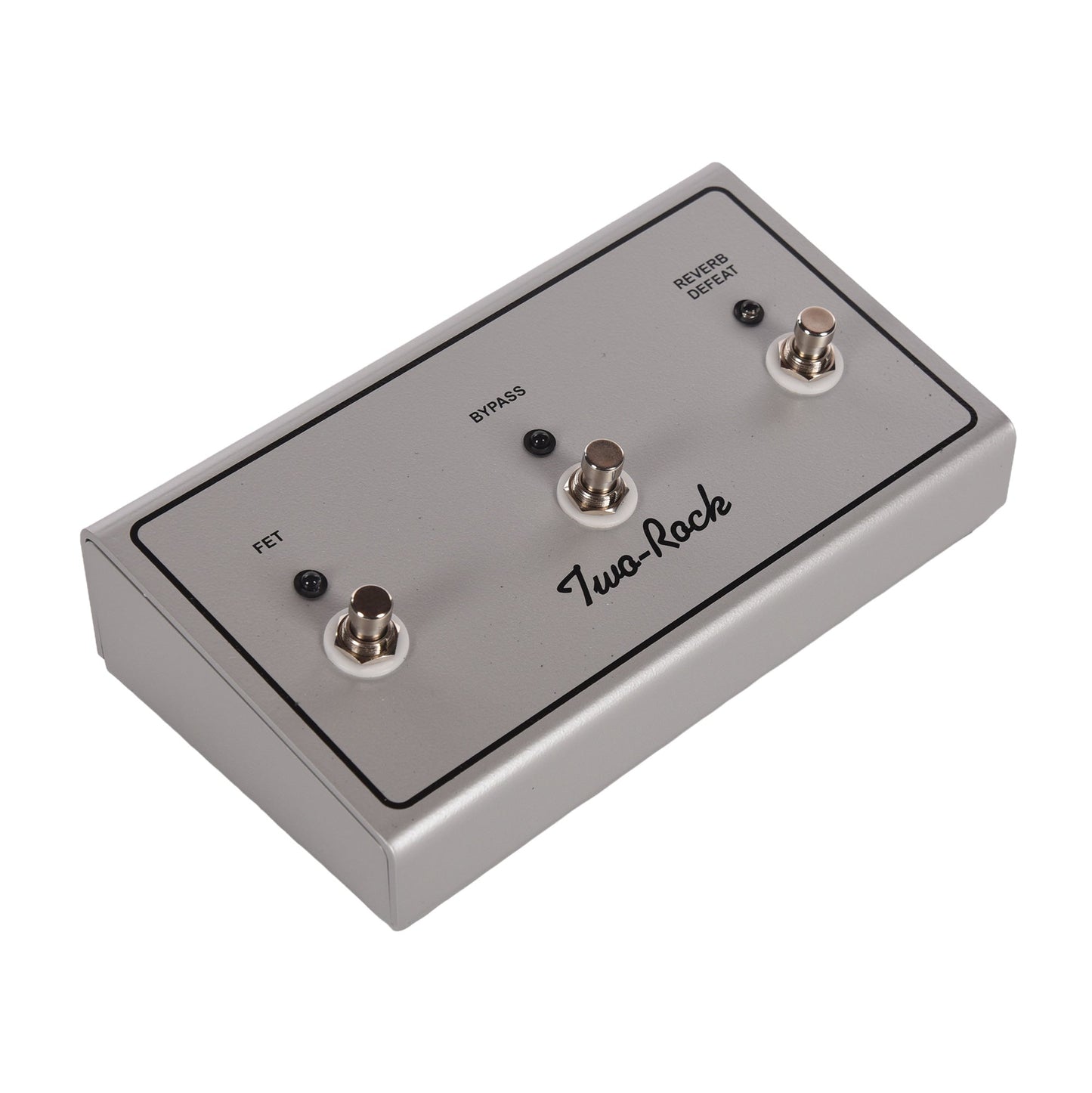 Two Rock Classic Reverb Signature Silver Anodized 100w Head Medium Blue Suede w/ Cane Grill & Silver Skirted Knobs
