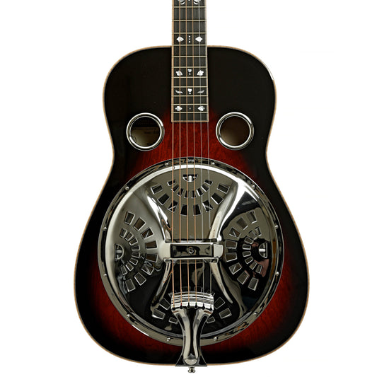 Beard "Mike Auldridge" MA-6 Squareneck Resonator Guitar, Scarlet Sunburst