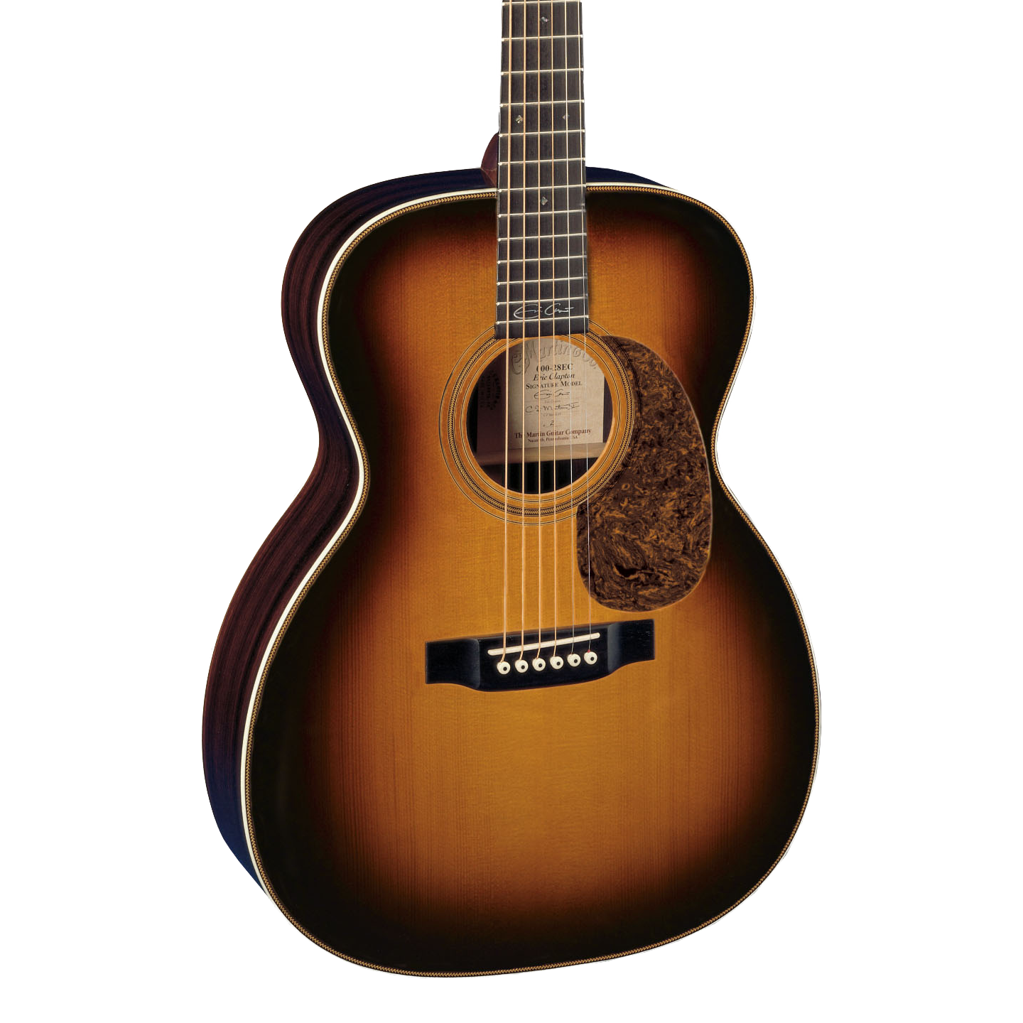 Martin 000-28EC Sunburst w/case