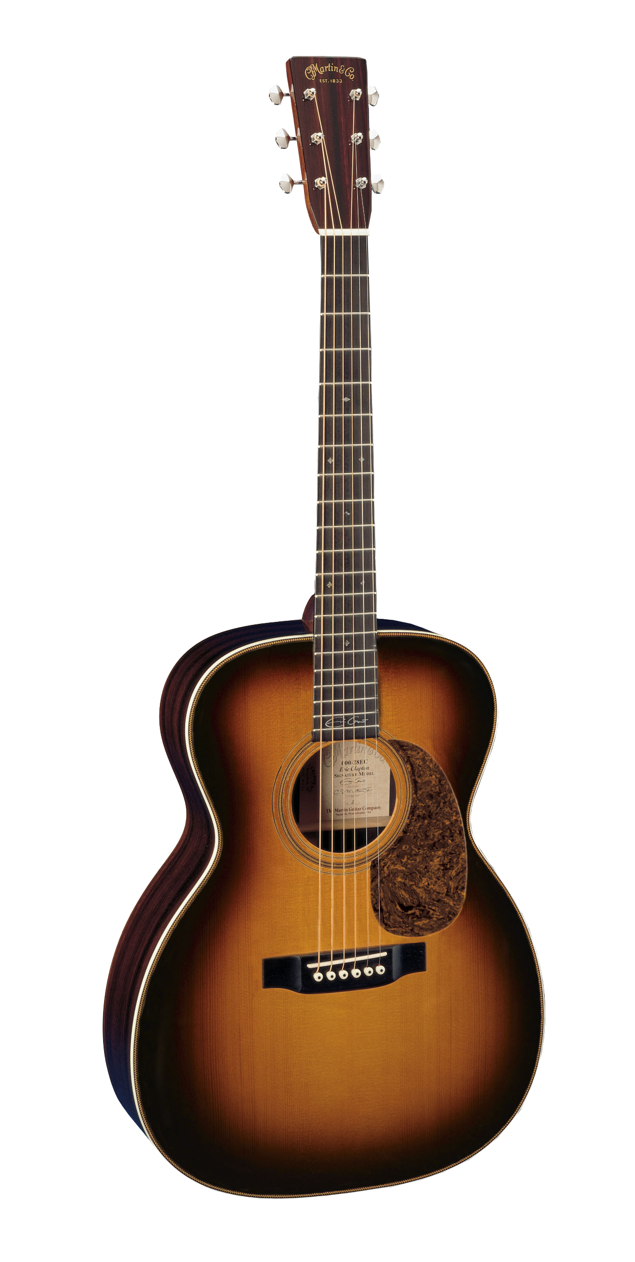 Martin 000-28EC Sunburst w/case