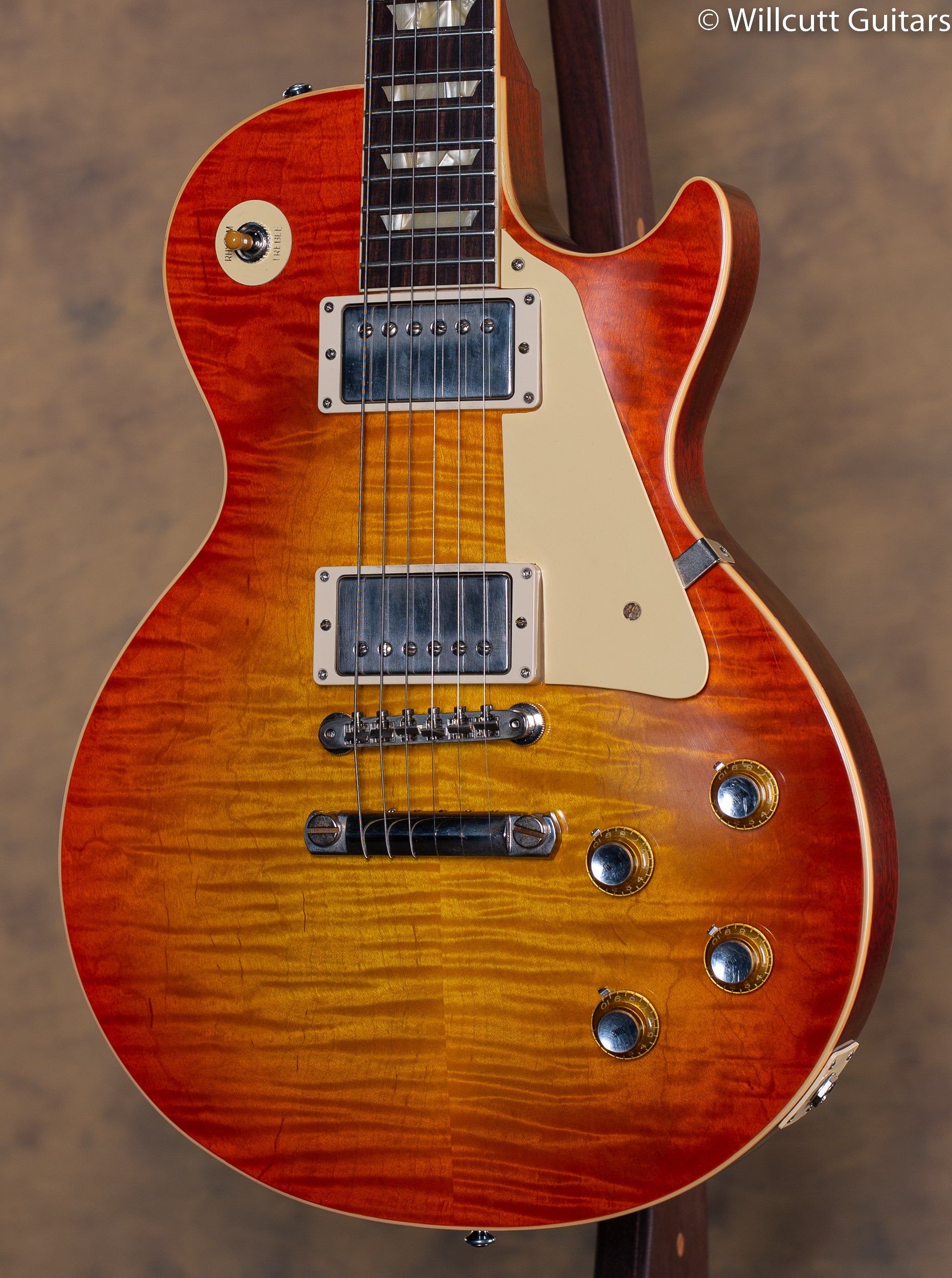 Gibson Custom Shop 60th Anniversary 1960 Les Paul Standard V2 Orange Lemon Fade