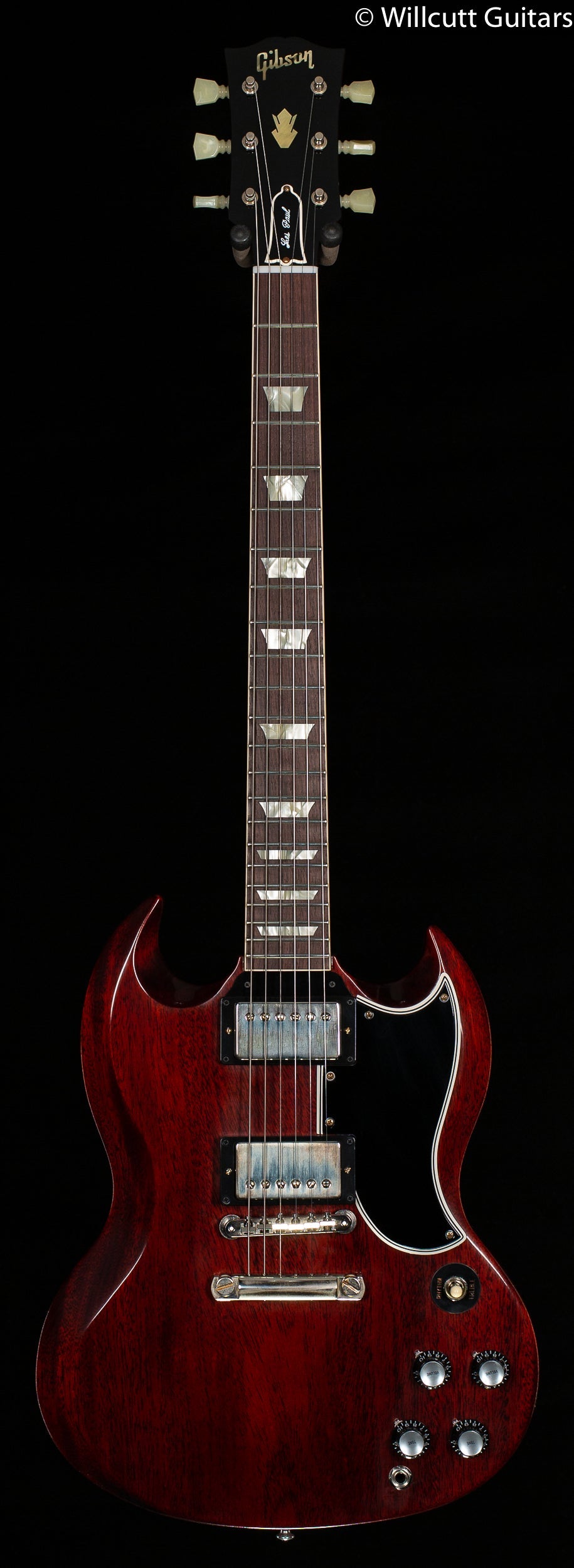 Gibson Custom Shop 1961 Les Paul SG Standard Reissue Stop-Bar VOS Cherry Red