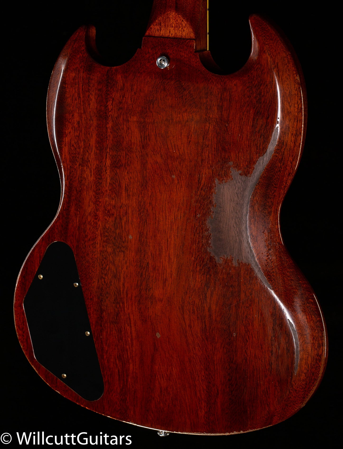 Gibson Custom Shop Murphy Lab 1964 SG Standard Reissue w/ Maestro Vibrola Faded Cherry Heavy Aged
