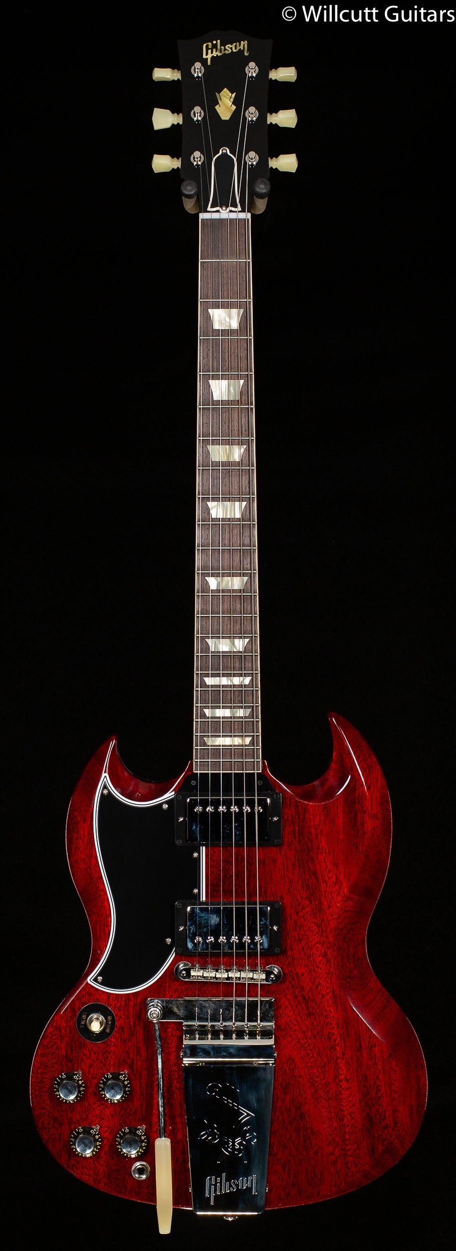 Gibson Custom Shop 1964 SG Standard Cherry Maestro Vibrola Lefty