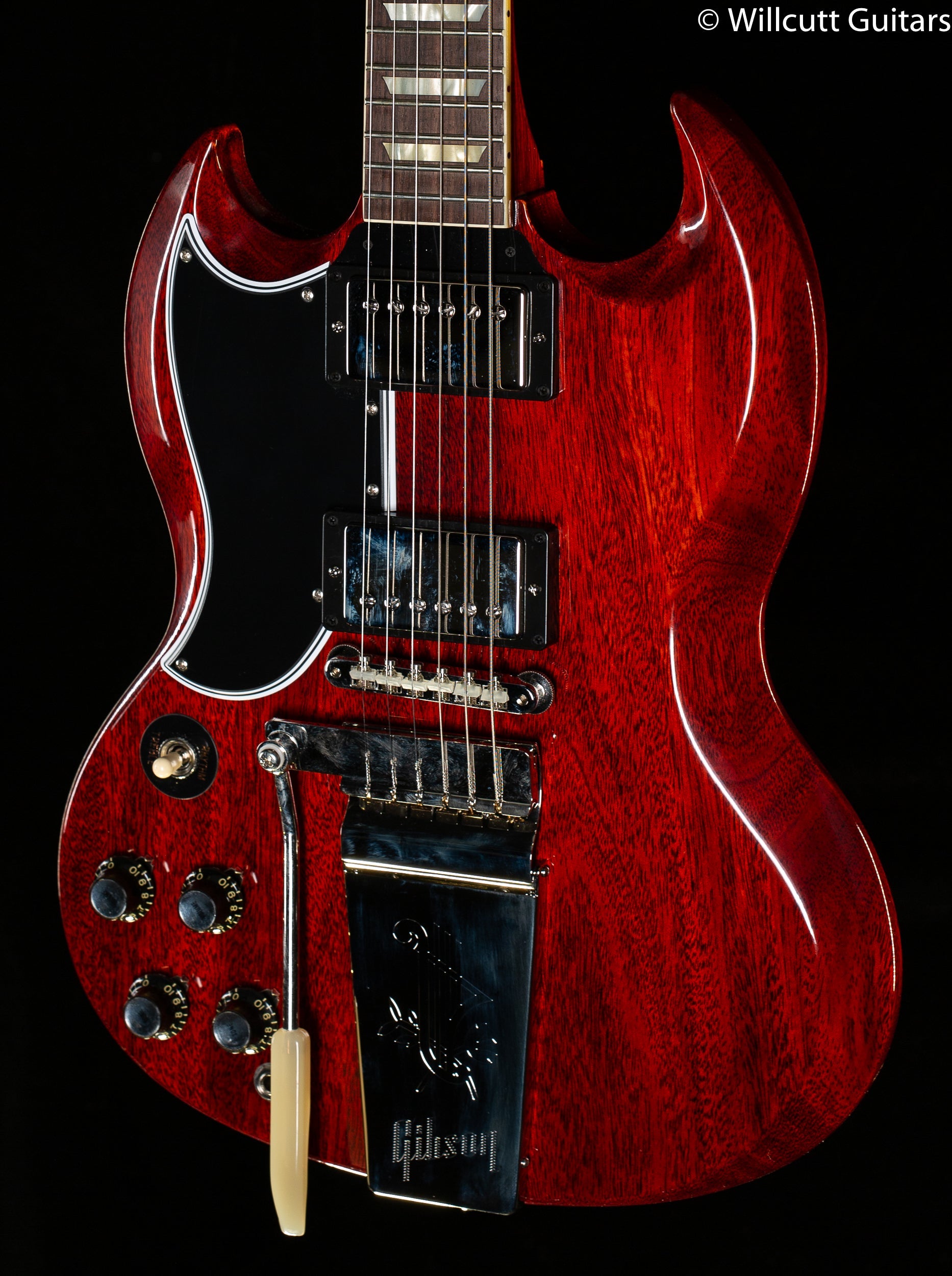 Gibson Custom Shop 1964 SG Standard Cherry Maestro Vibrola Lefty