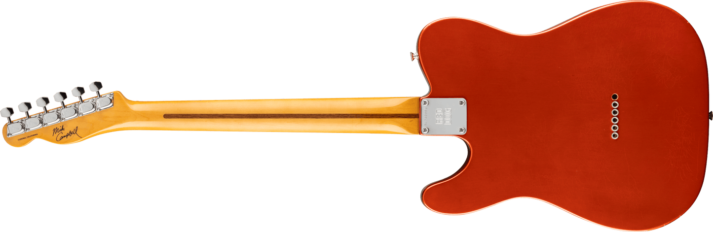 Fender Stories Collection Mike Campbell Red Dog Telecaster, Maple Fingerboard, Red Dog Red
