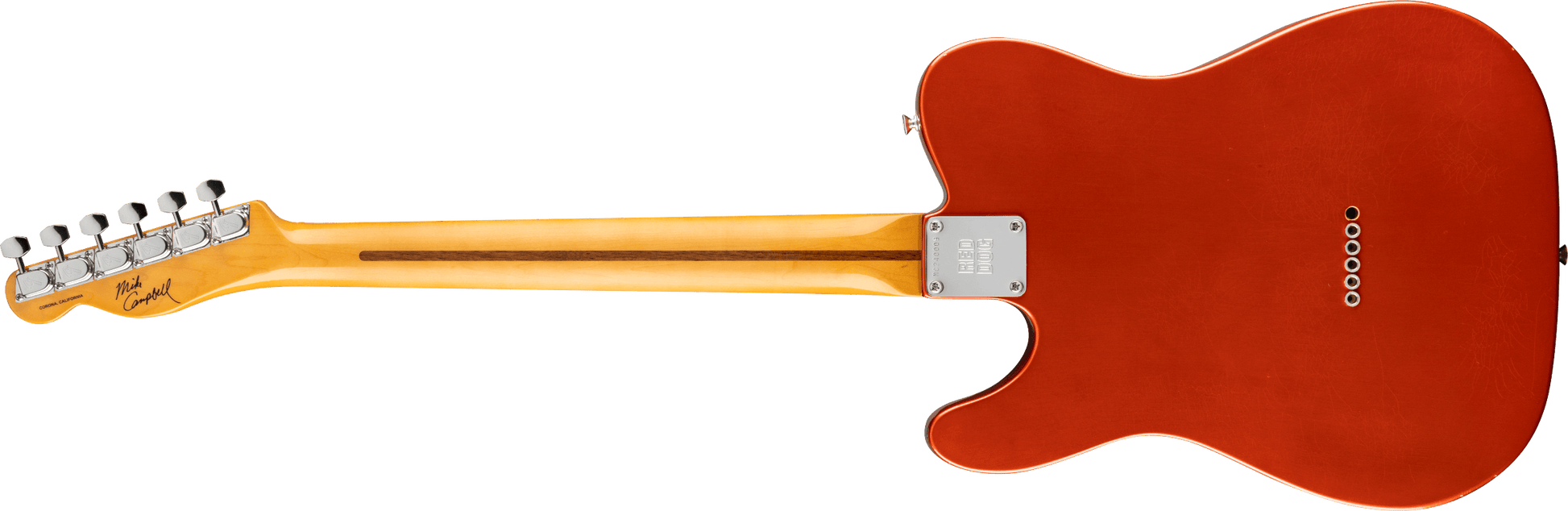 Fender Stories Collection Mike Campbell Red Dog Telecaster, Maple Fingerboard, Red Dog Red