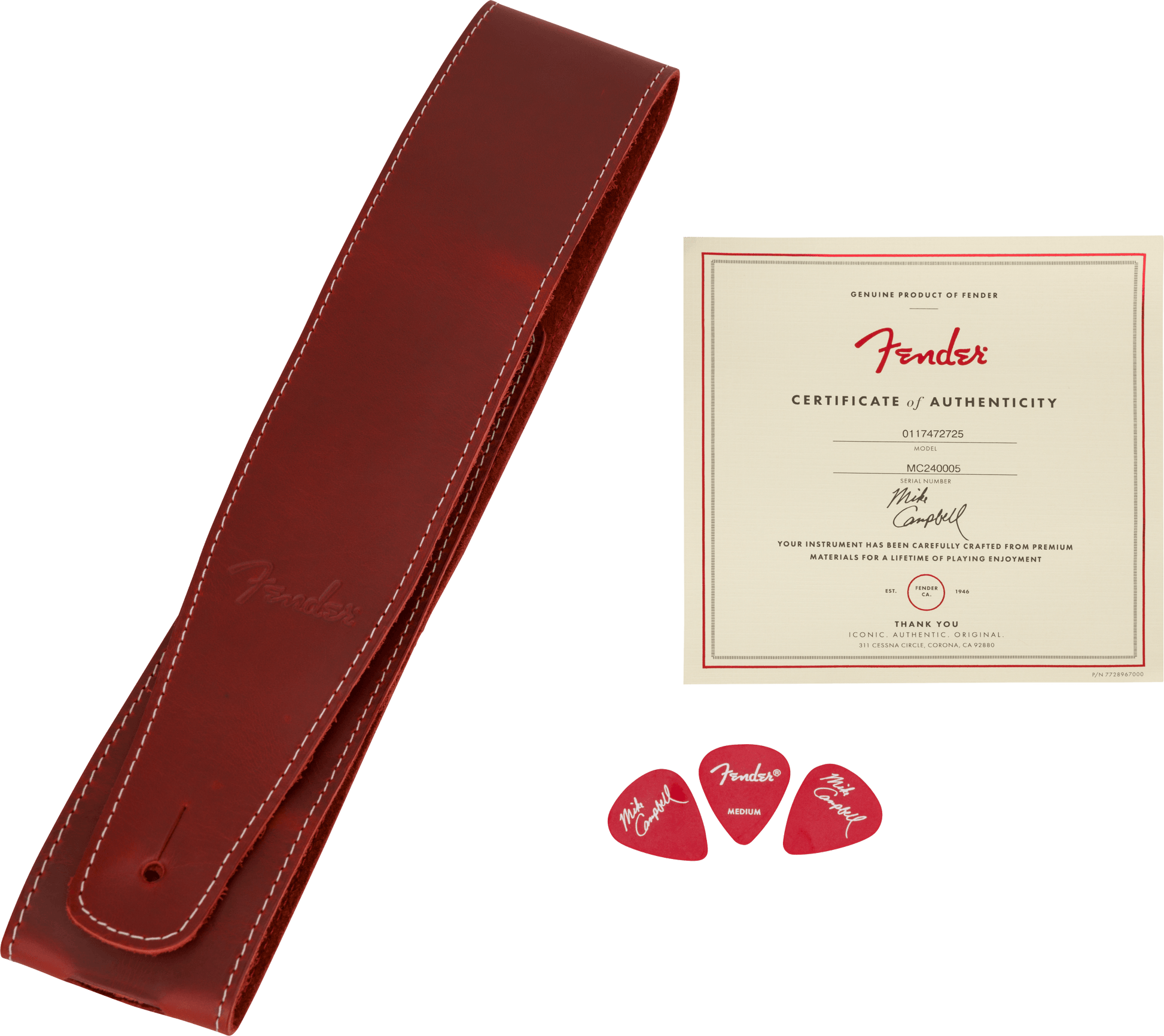 Fender Stories Collection Mike Campbell Red Dog Telecaster, Maple Fingerboard, Red Dog Red