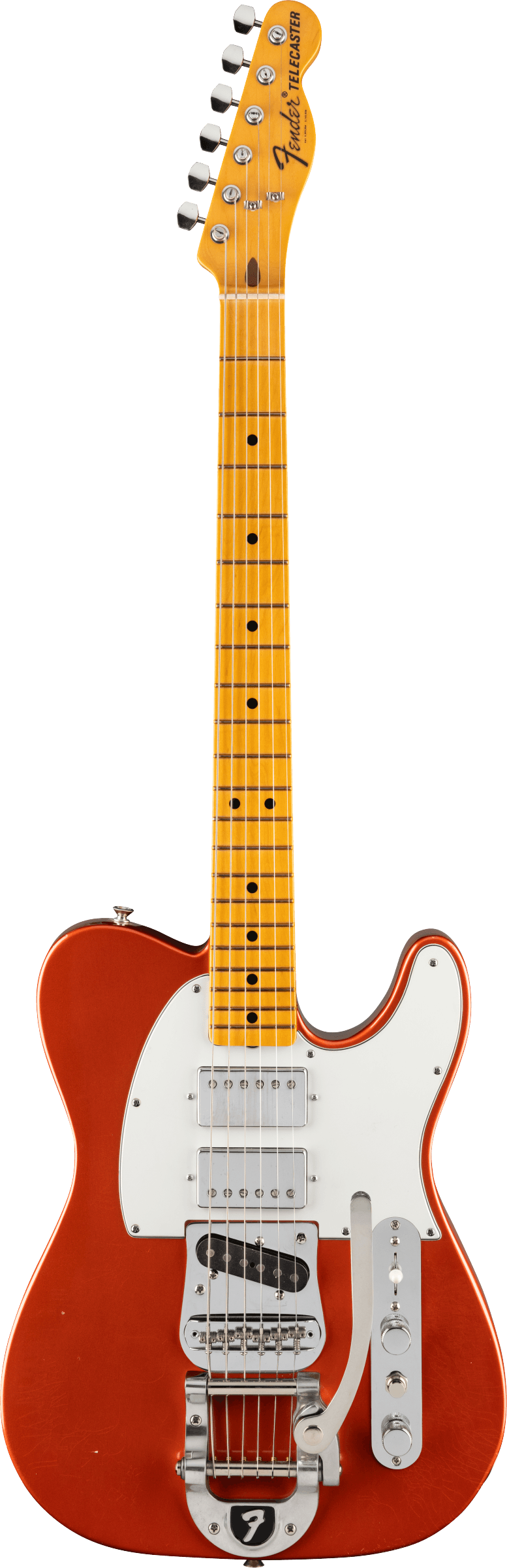 Fender Stories Collection Mike Campbell Red Dog Telecaster, Maple Fingerboard, Red Dog Red
