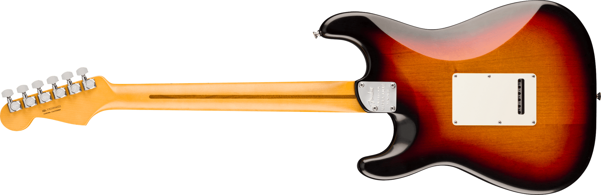 Fender American Ultra Luxe '50s Stratocaster, Maple Fingerboard, 3-Color Sunburst