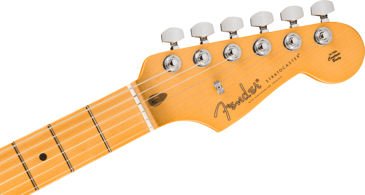 Fender American Ultra Luxe '50s Stratocaster, Maple Fingerboard, 3-Color Sunburst