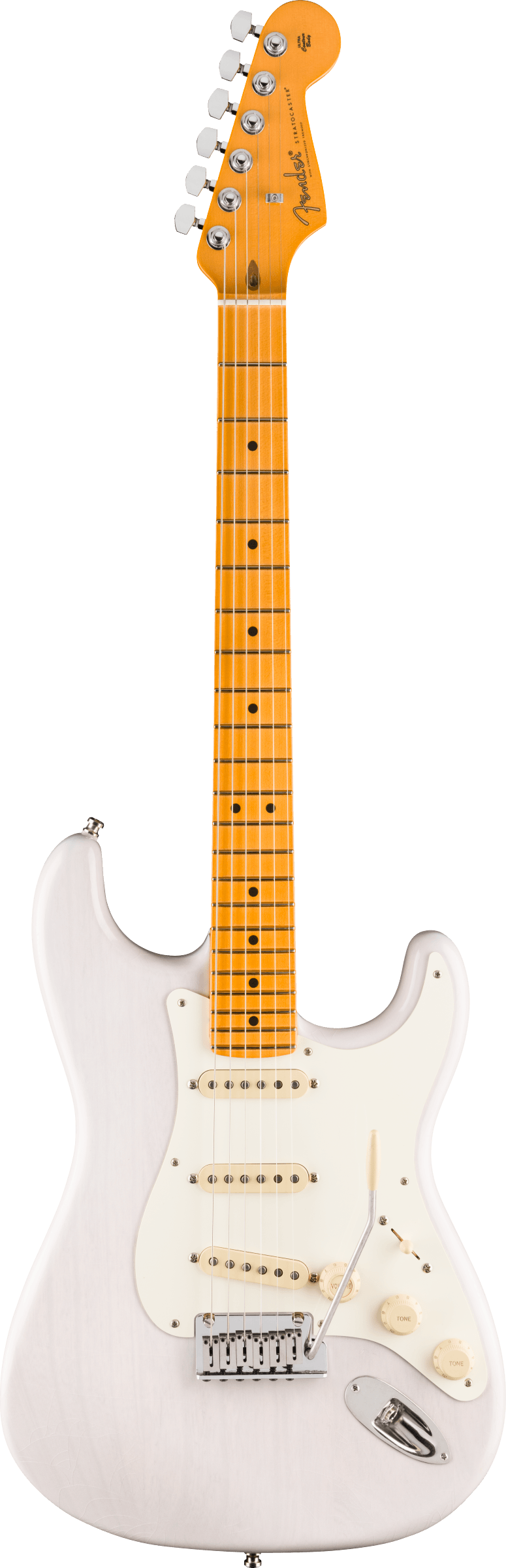 Fender American Ultra Luxe Vintage '50s Stratocaster, Maple Fingerboard, White Blonde