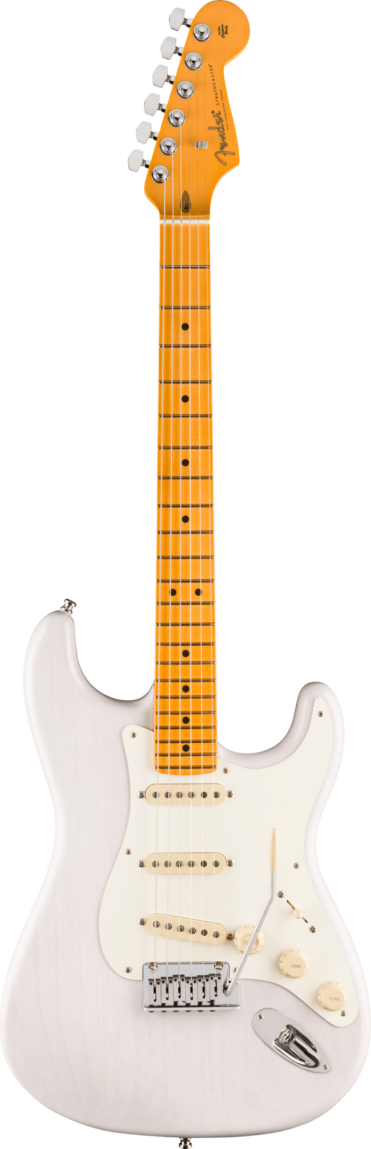 Fender American Ultra Luxe Vintage '50s Stratocaster, Maple Fingerboard, White Blonde