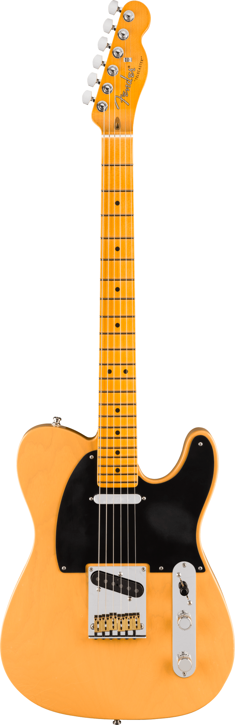 Fender American Ultra Luxe Vintage '50s Telecaster, Maple Fingerboard, Butterscotch Blonde